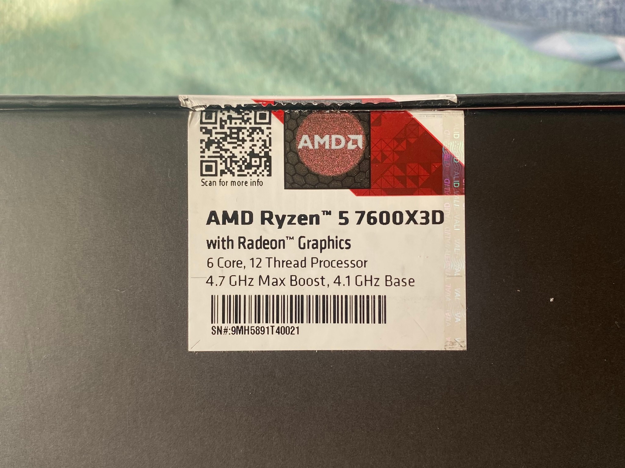 AMD Ryzen 5 7600X3D