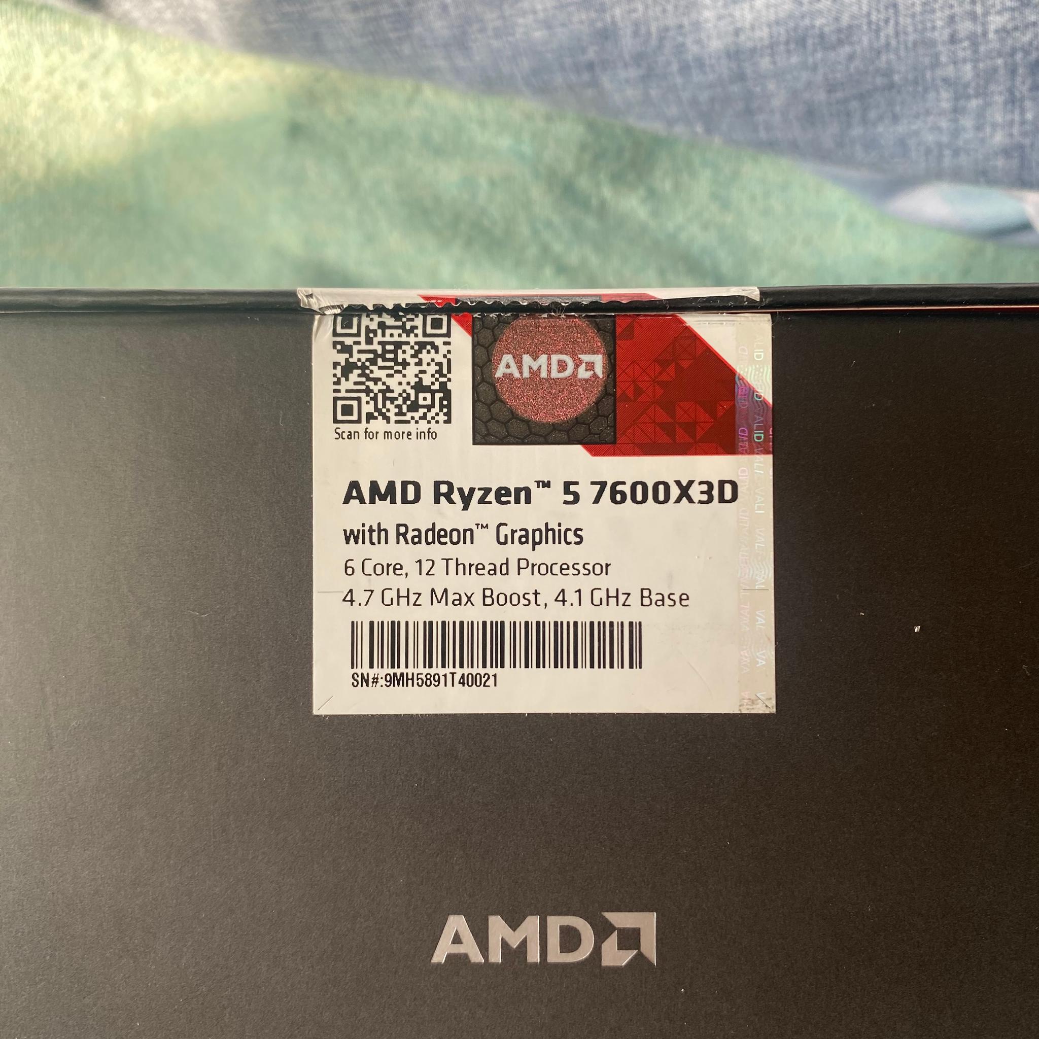 AMD Ryzen 5 7600X3D
