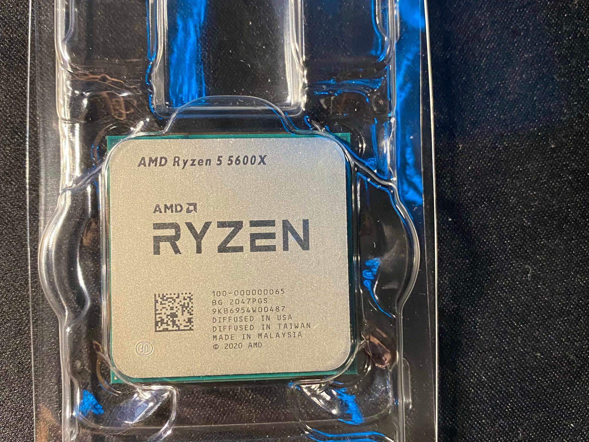 Like New - Ryzen 5 5600x 6 Core 12 Thread Processor