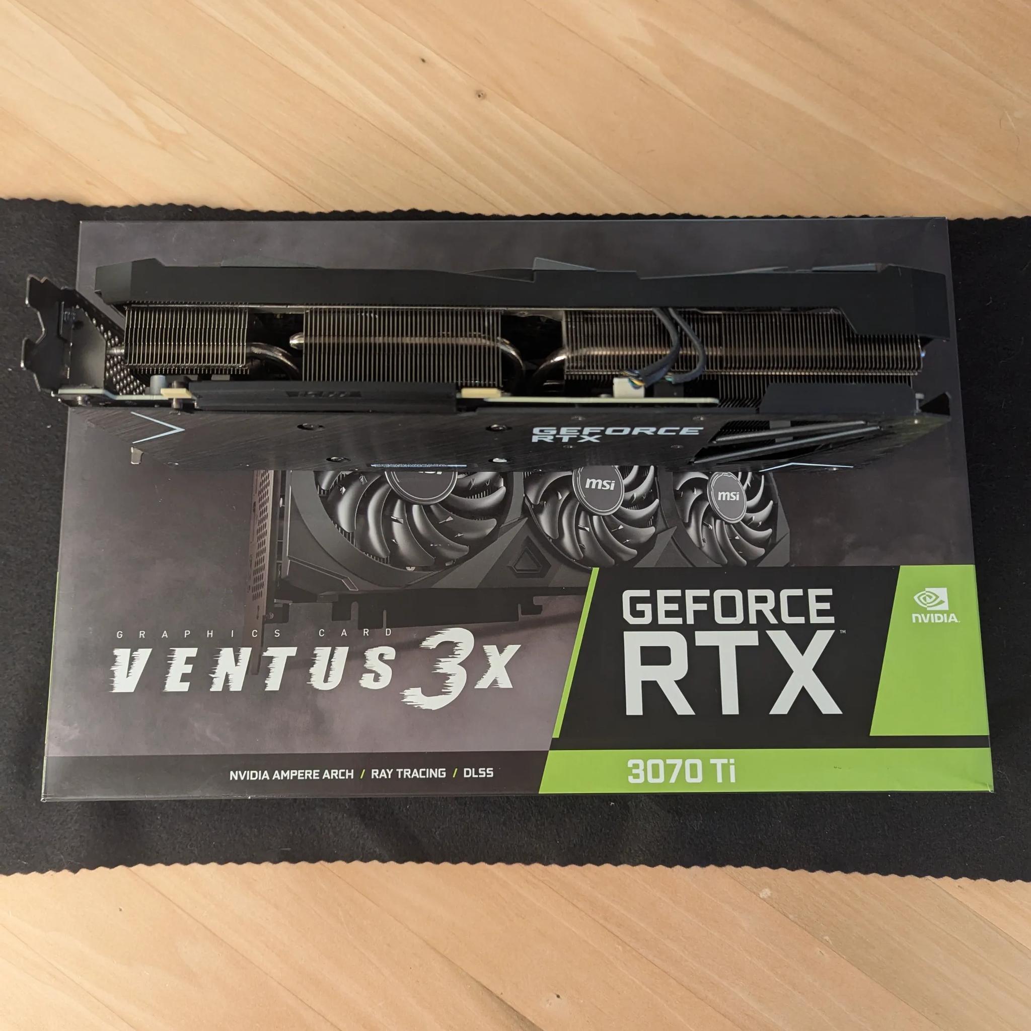 🌀 MSI RTX 3070 Ti Ventus 3X – Triple Fan 1440p Powerhouse | Clean & Reliable 🔹