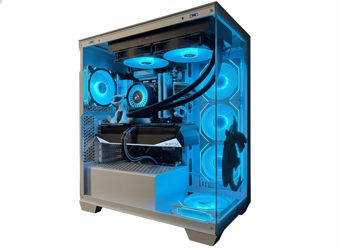 🌪️☁️ The Sky Tempest ☁️🌪️ Ryzen 5 7600X3D| RX 9060XT 16 GB| 32 GB DDR5| 2 TB NVMe