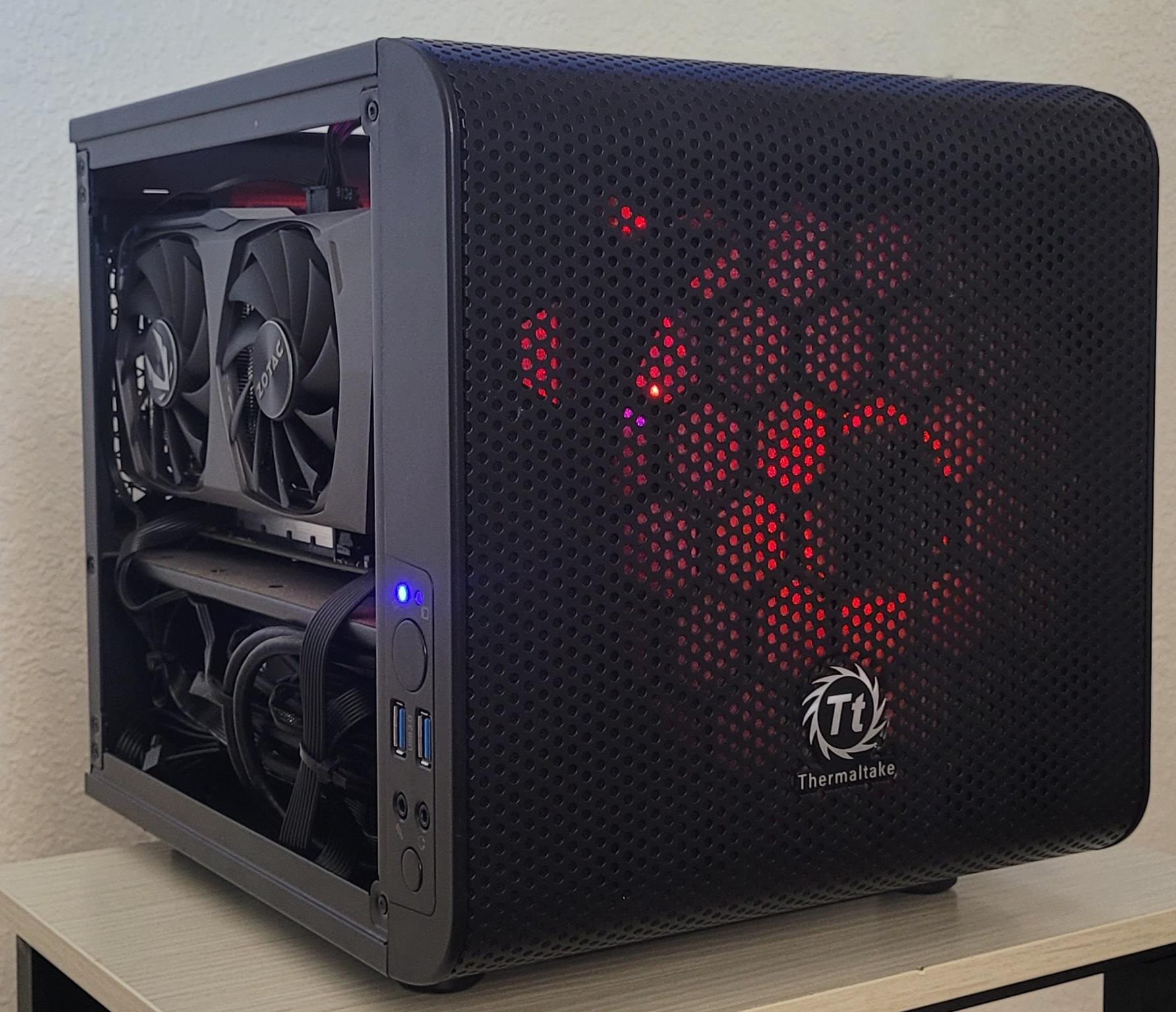 Mini-ITX build [black night]