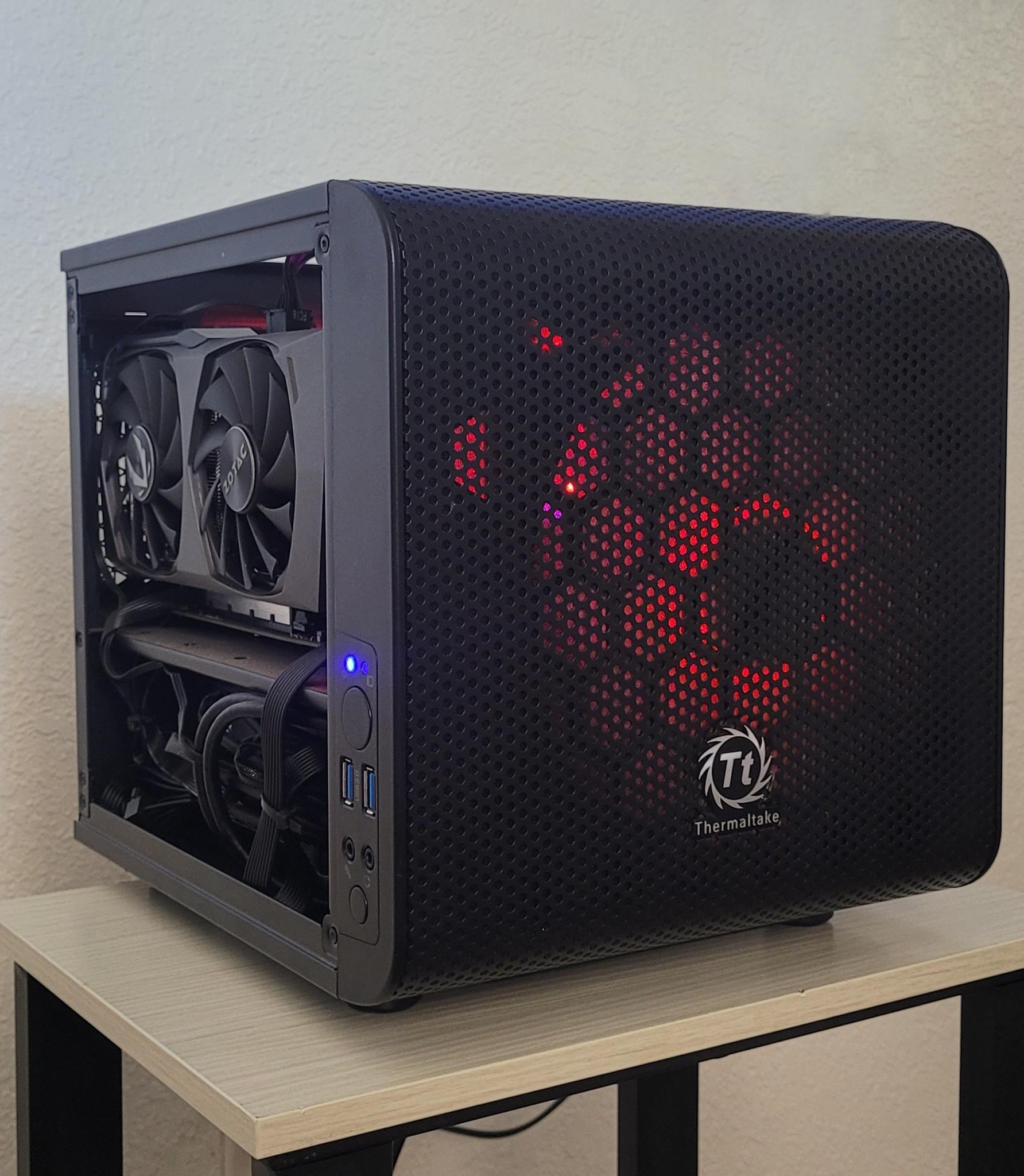 Mini-ITX build [black night]