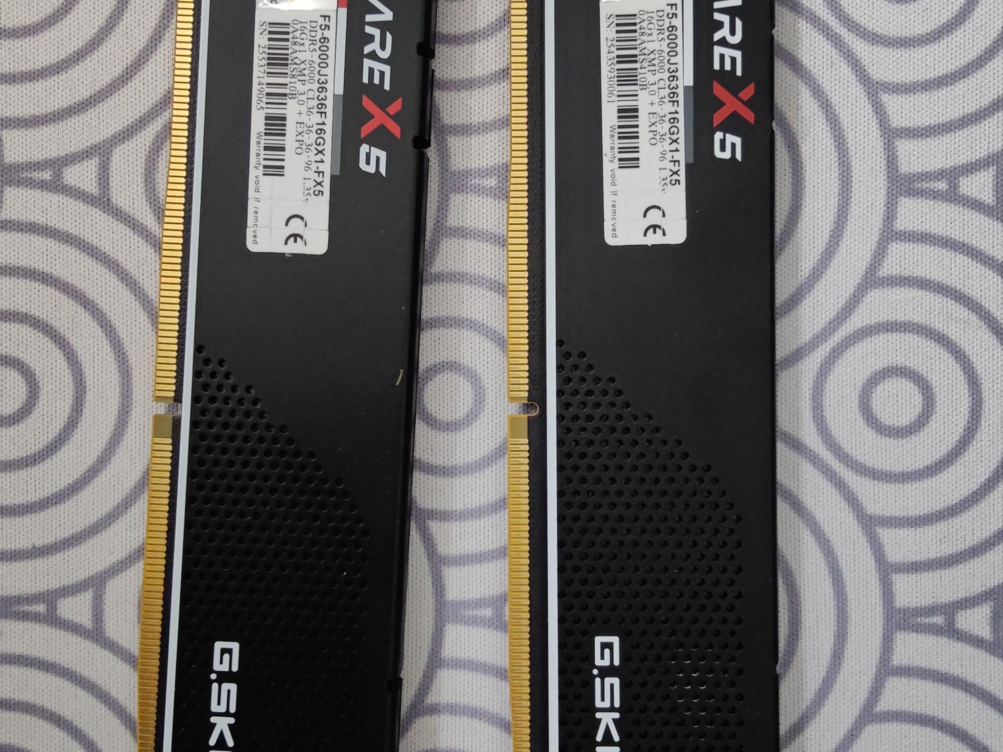 G. Skill Flare x5 DDR5 32GB 600mhz cl36