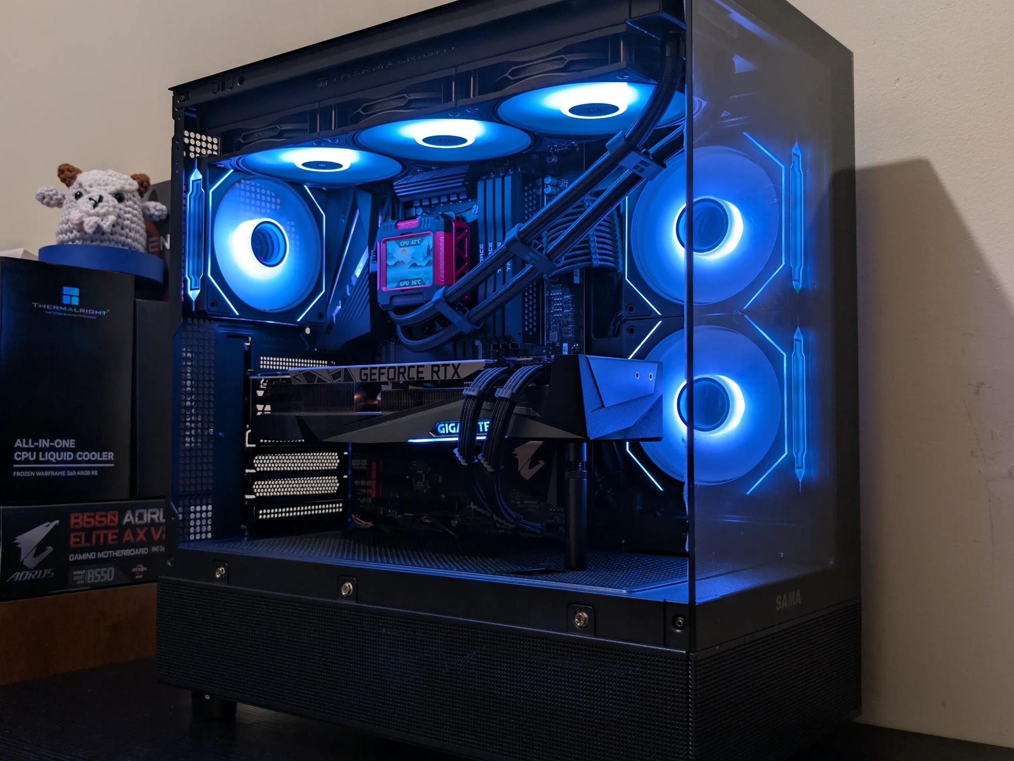 🔥1440p Gaming Beast | RTX 3080 | Ryzen 7 5700X | 1TB SSD | 32GB RAM | WiFi 6 & Bluetooth🔥