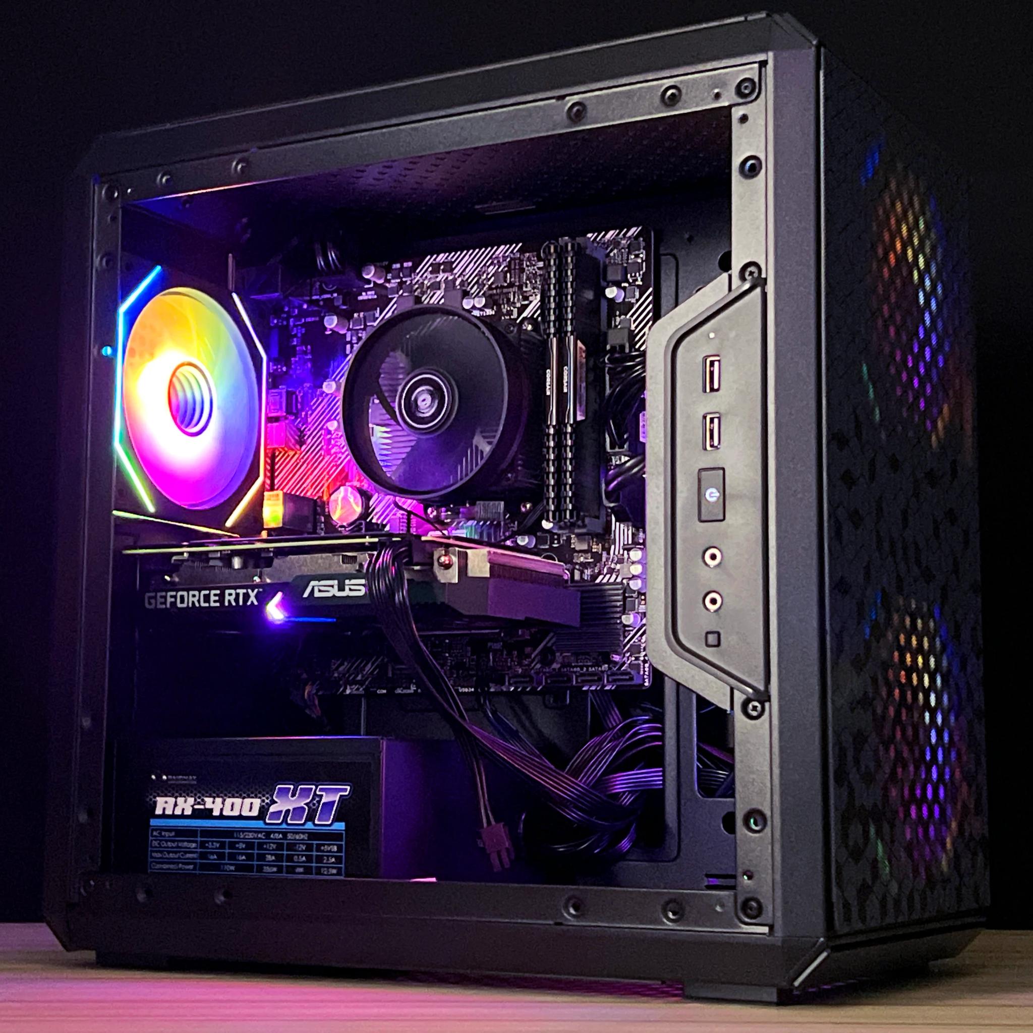 🔥 Performance Gaming PC - RTX 3060 12gb, Ryzen 7 2700x, 16gb, 512gb NVME