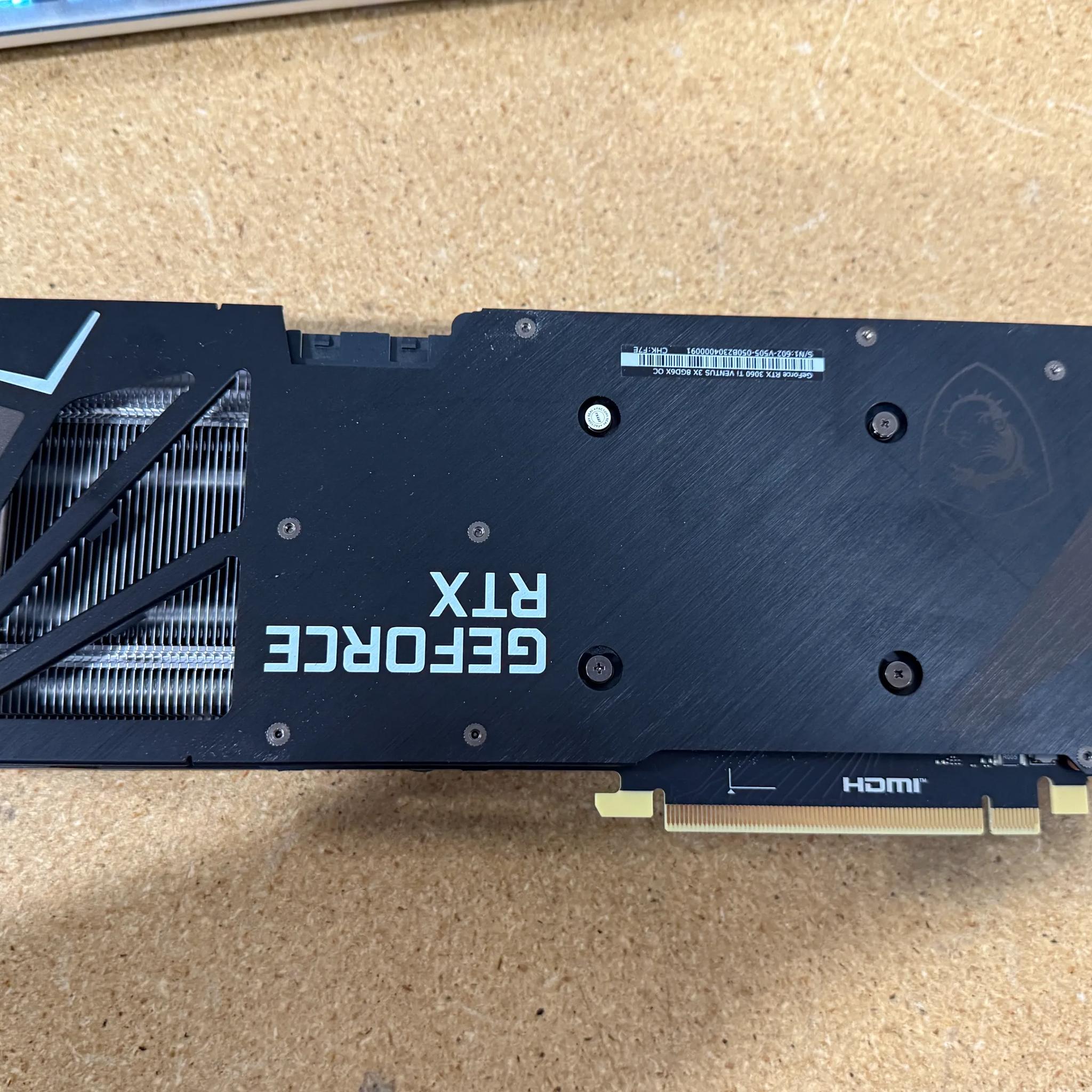 MSI GeForce RTX 3060 Ti VENTUS 3X 8GD6X OC