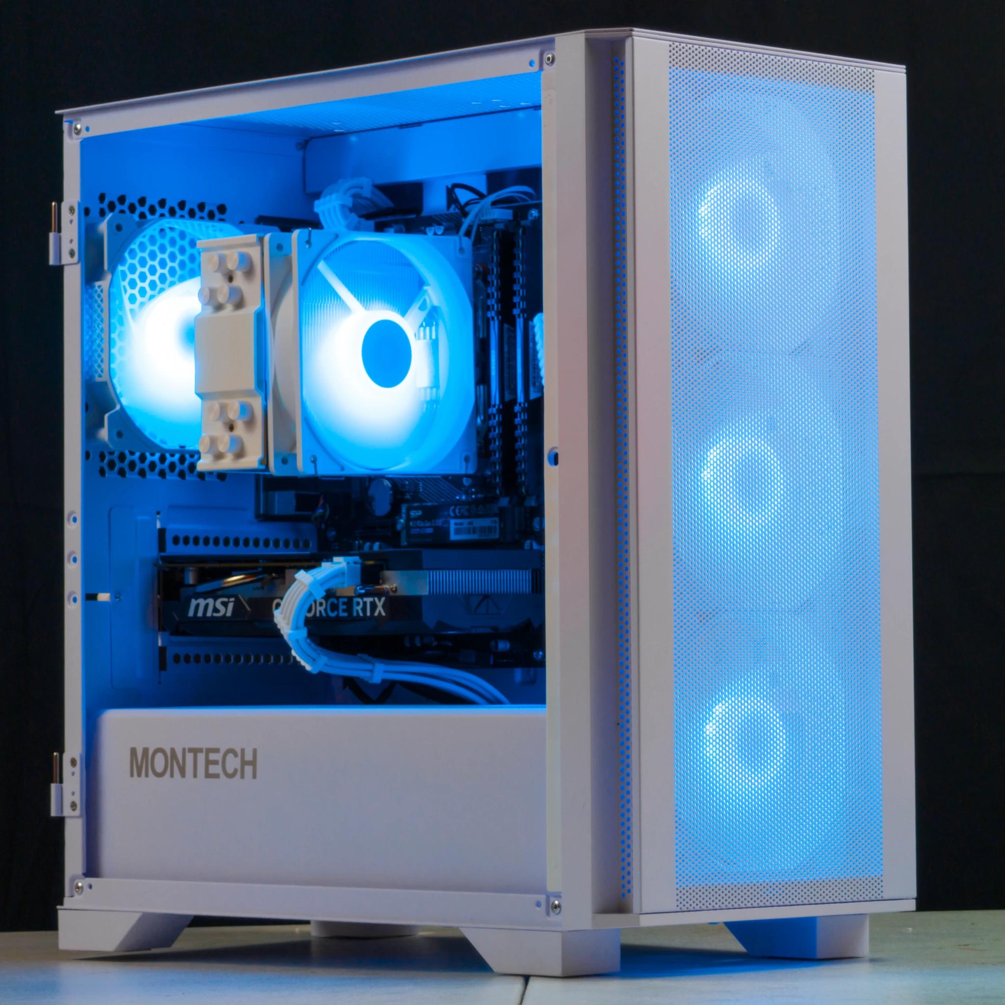 🤍🖤 RTX 4060 / Ryzen 7 3800X / 32GB Gaming PC 🖤🤍