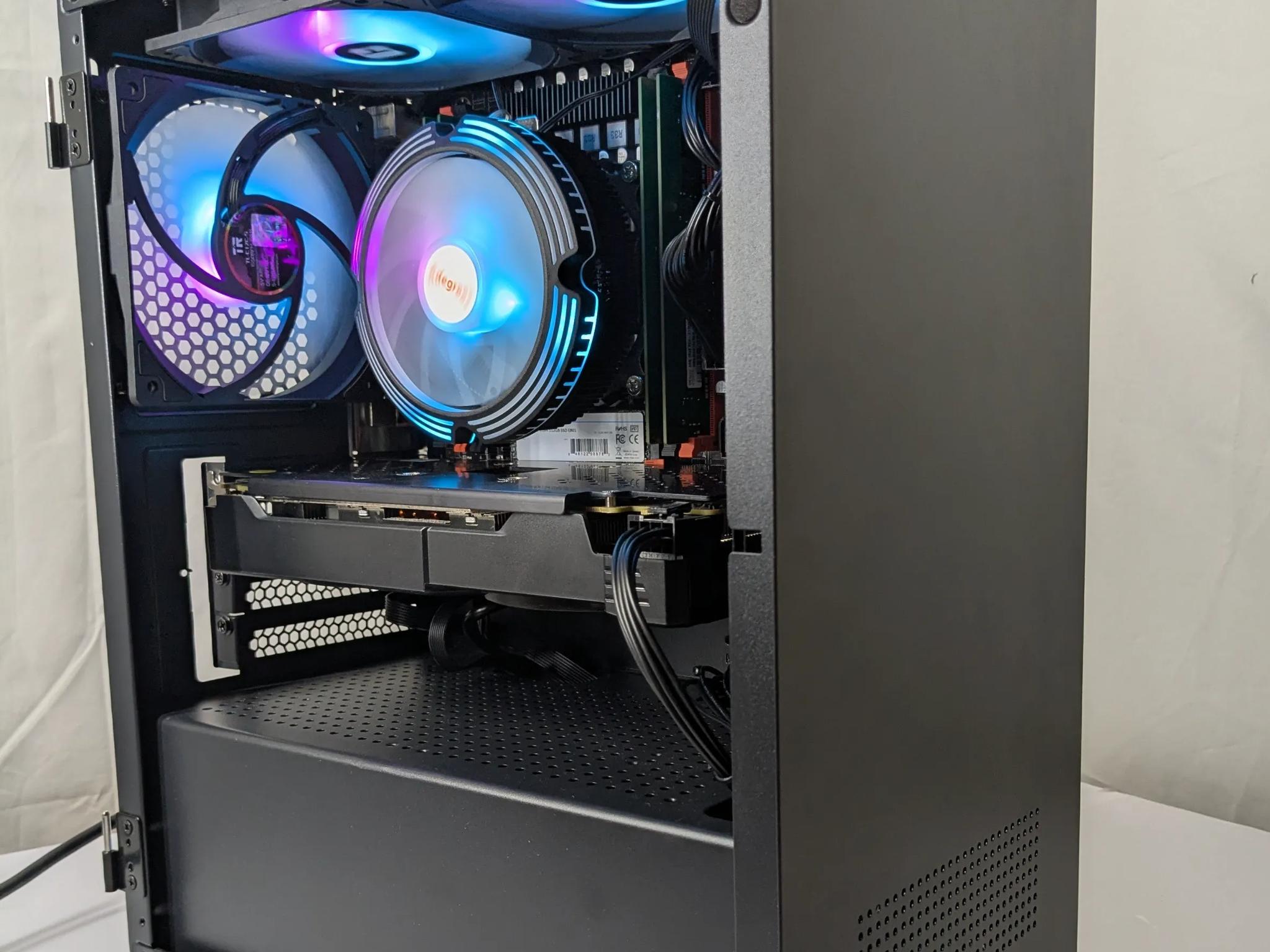 🎮 Budget Gaming PC - RX 570 8GB | Xeon 2630 V4 | 16GB RAM | 500GB NVMe | Win 11 🎮