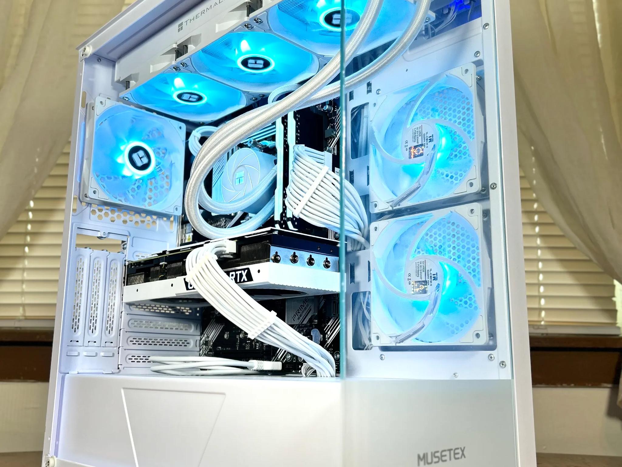 ❄️RTX 3080 | Ryzen 5 5600x ❄️ 1440p Ready ❄️ White Gaming PC ❄️
