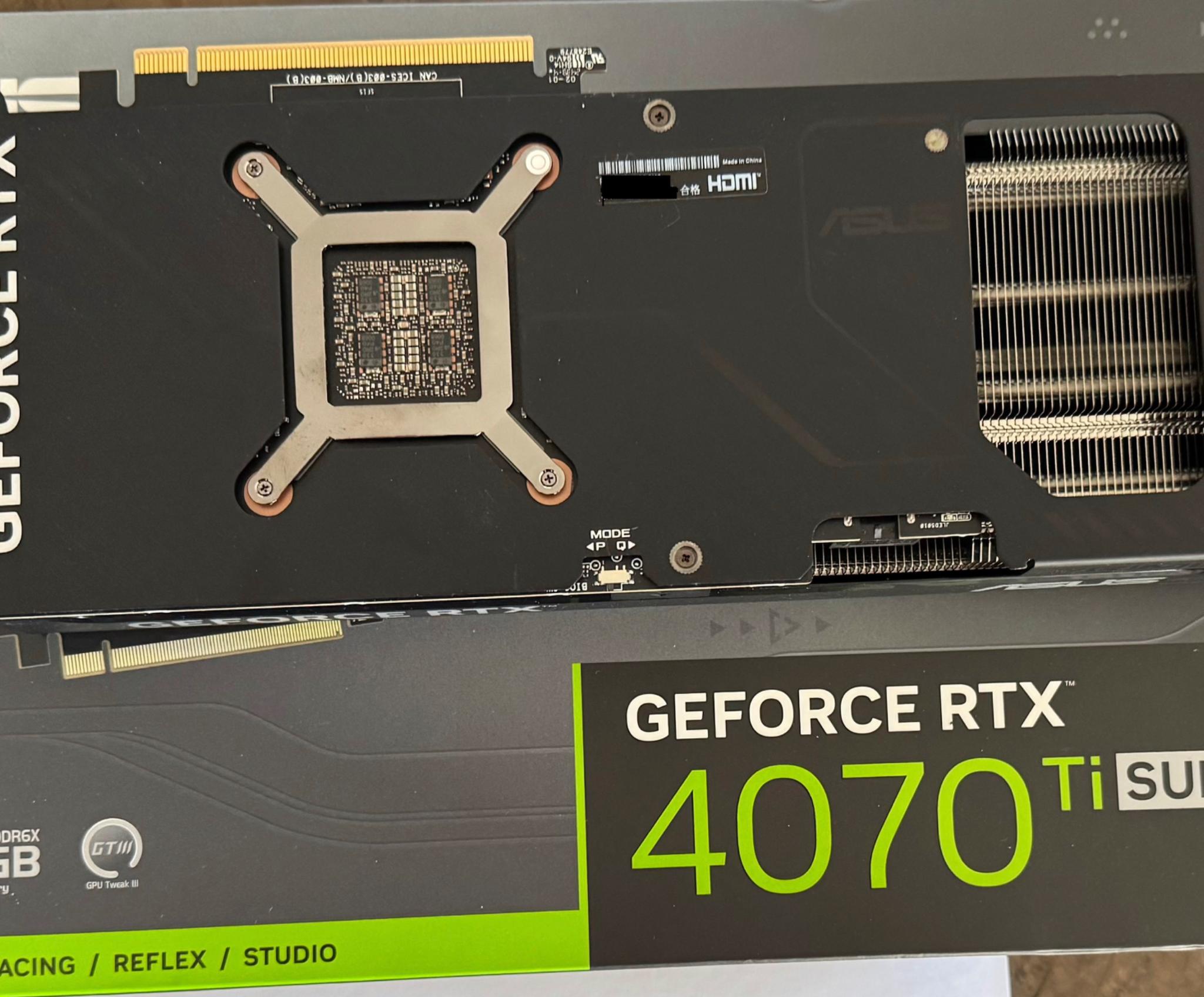 ASUS The SFF-Ready Prime GeForce RTX™ 4070 Ti Super OC Edition 16GB