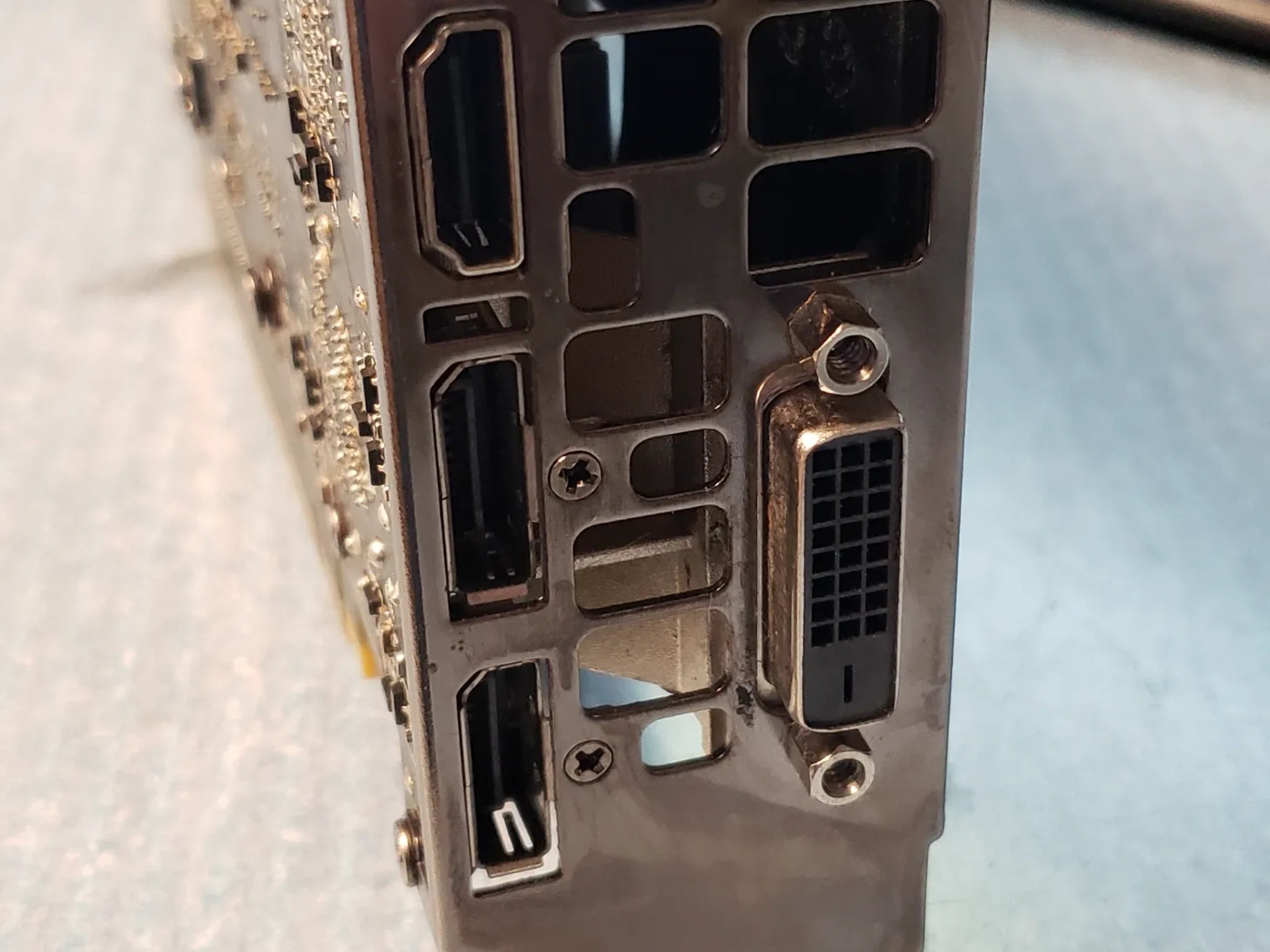 EVGA GTX 1070 SC graphics card.