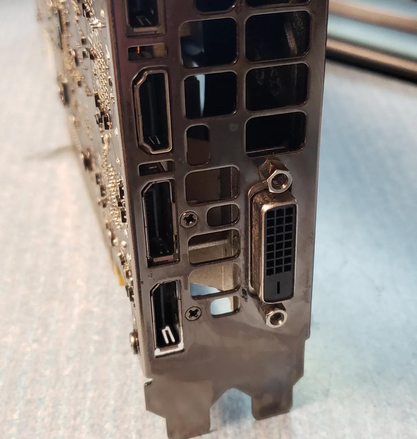 EVGA GTX 1070 SC graphics card.