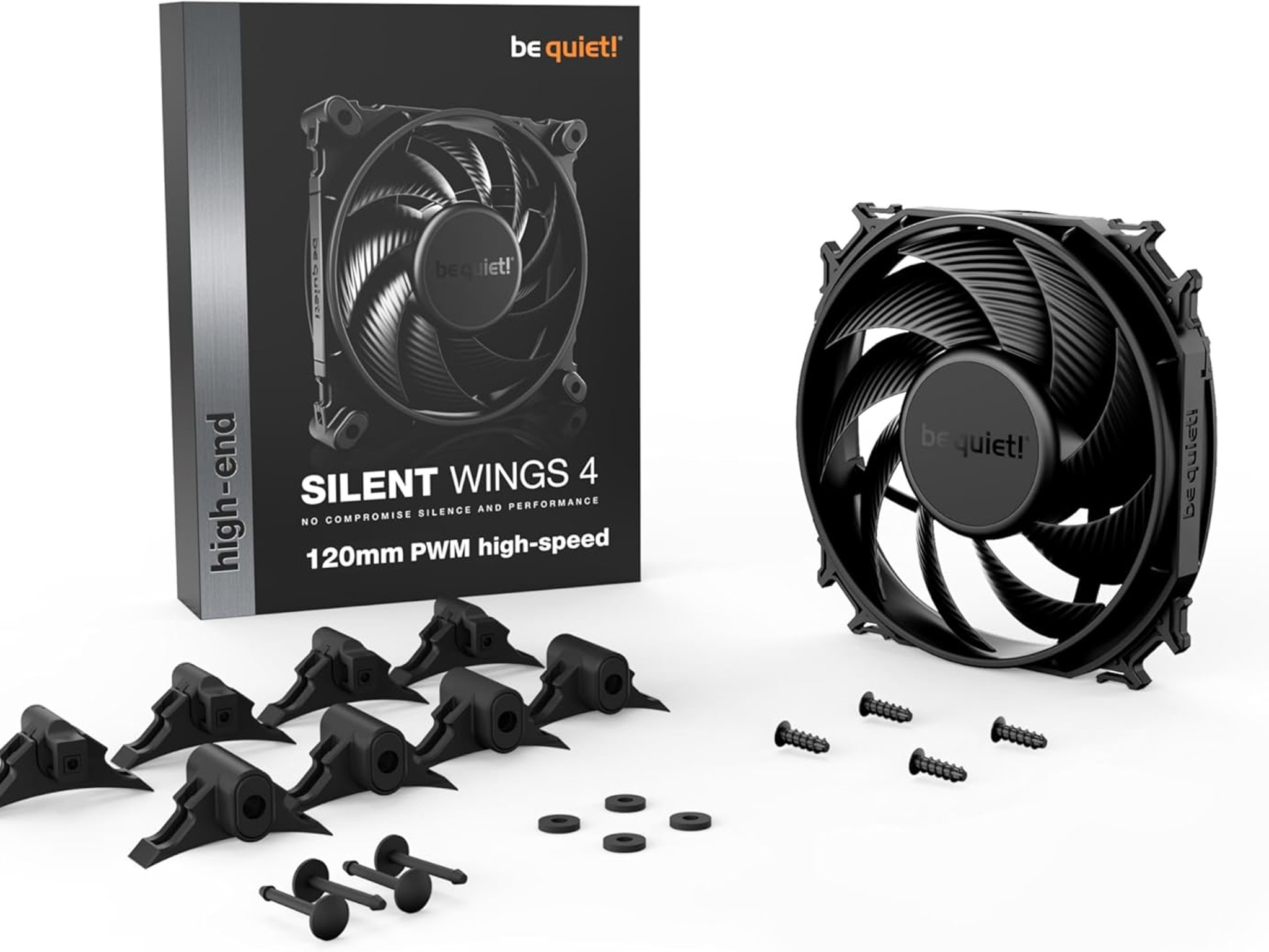 be quiet! Silent Wings 4 - 120mm PWM High Speed x3