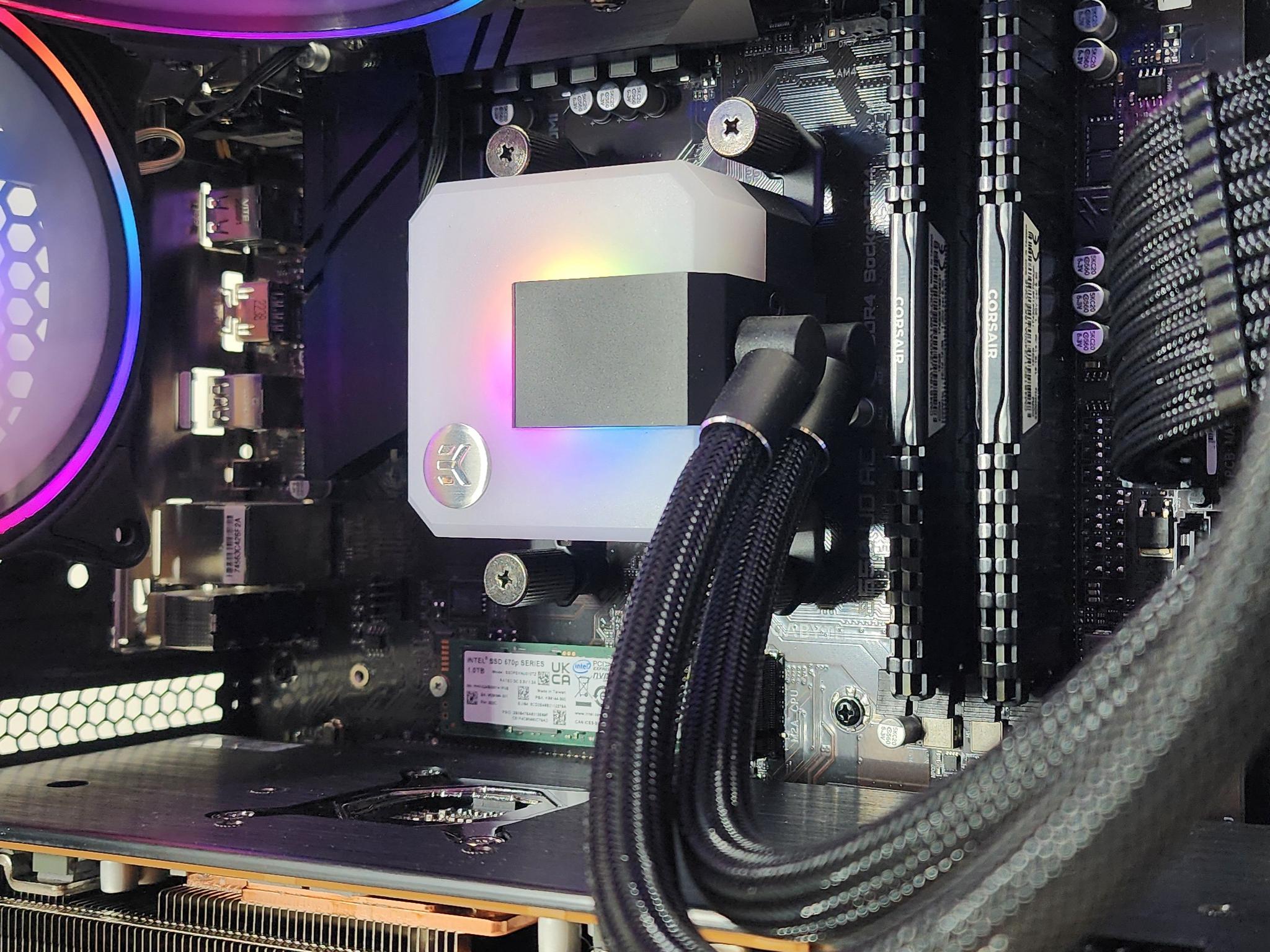 Gaming PC Ryzen 9 5950X 32GB RAM 1TB SSD RX 7900 GRE 16GB Windows 11 Computer