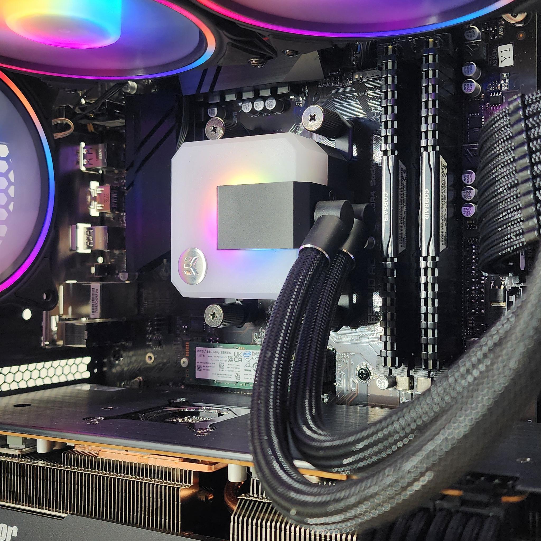 Gaming PC Ryzen 9 5950X 32GB RAM 1TB SSD RX 7900 GRE 16GB Windows 11 Computer