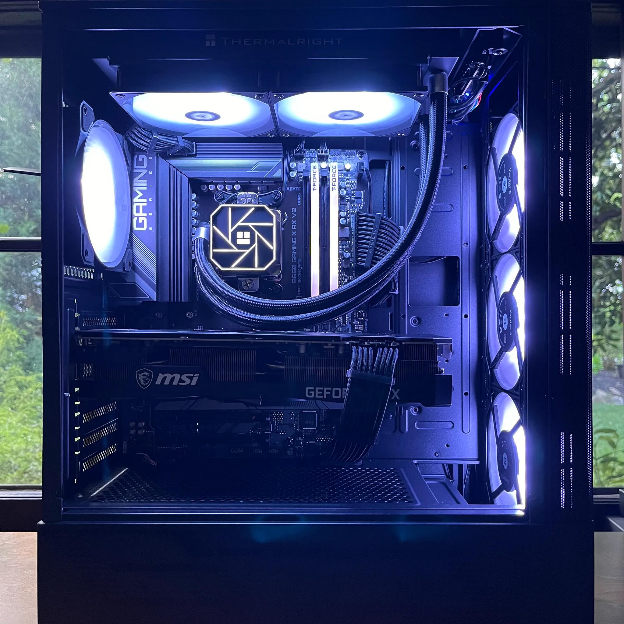 Blade🗡️ - 3080 / R7 7700X / 32GB DDR5 / 1TB Gen 4 NVMe Custom Gaming PC