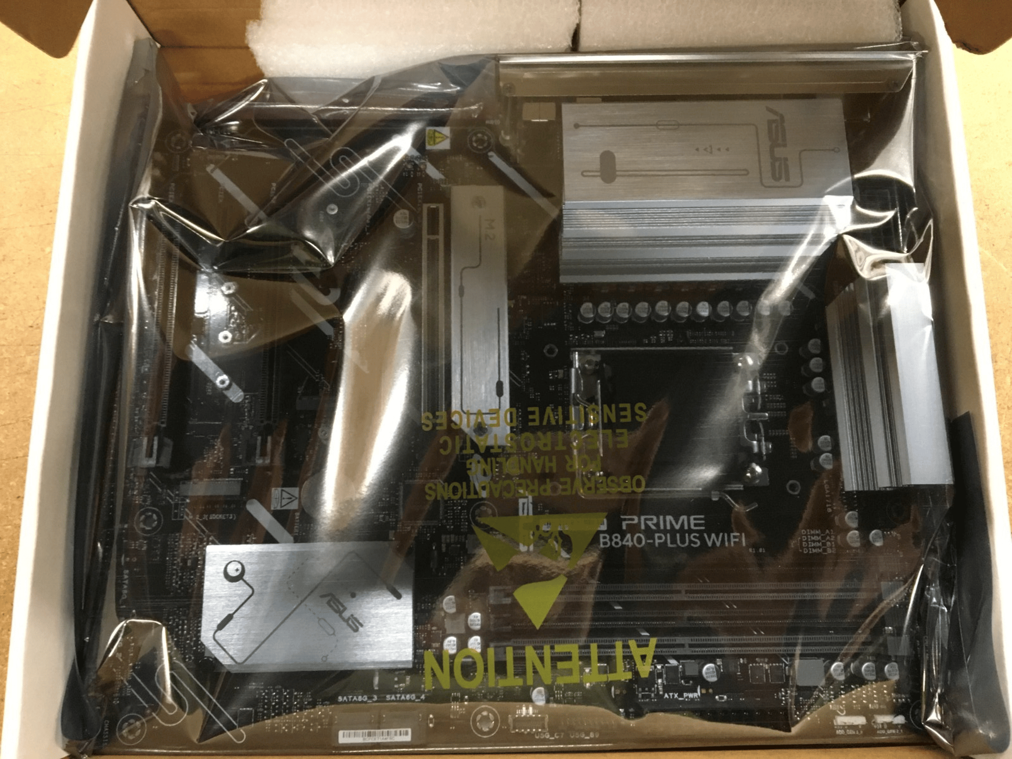 ASUS Prime B840-PLUS WIFI AM5 ATX Motherboard - RMA Replacement, As-Is