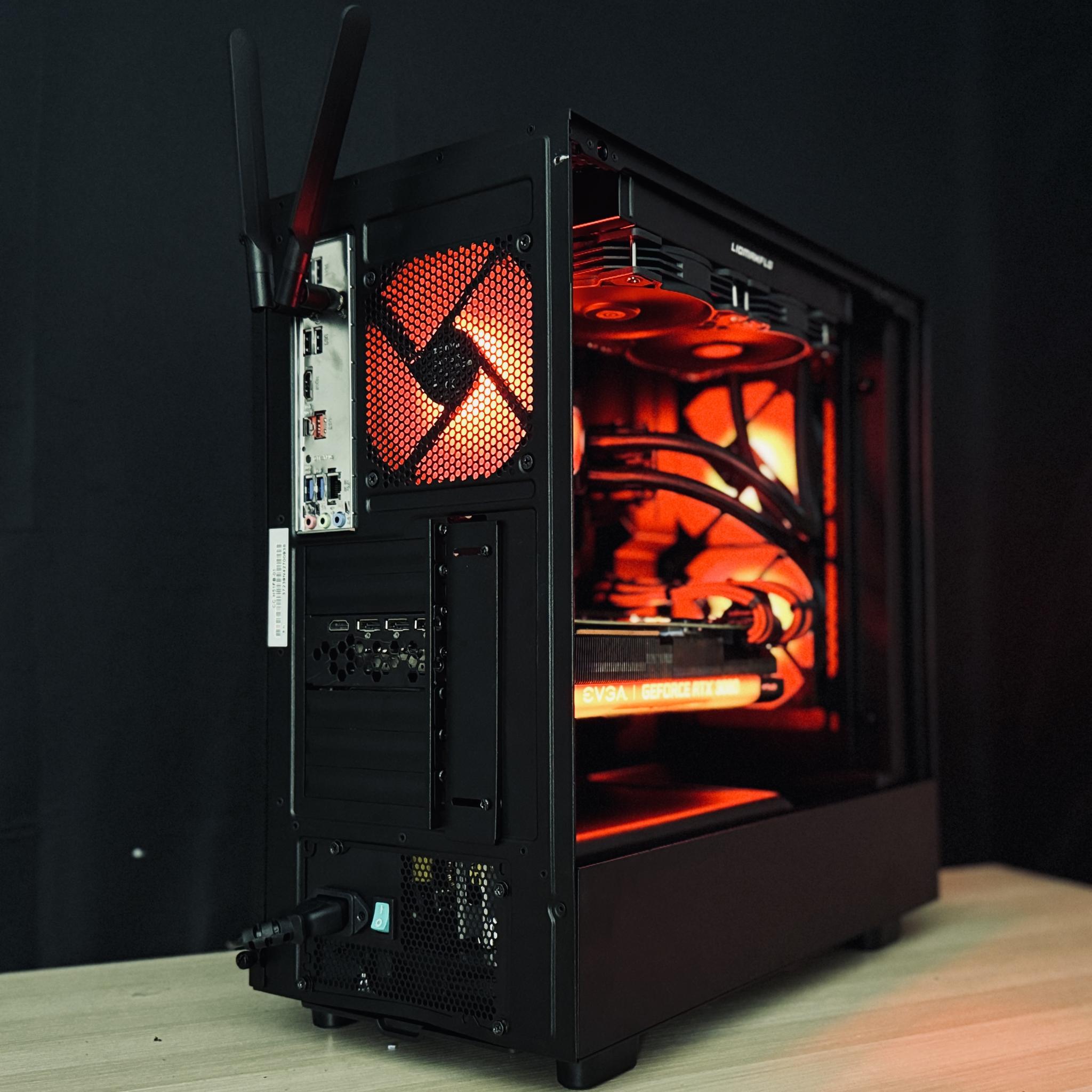 🐦‍🔥SCORCH | 1440p Gaming PC: NVIDIA RTX 3080, Ryzen 7 5800x, 32GB RAM, 1TB M.2 SSD, WIFI