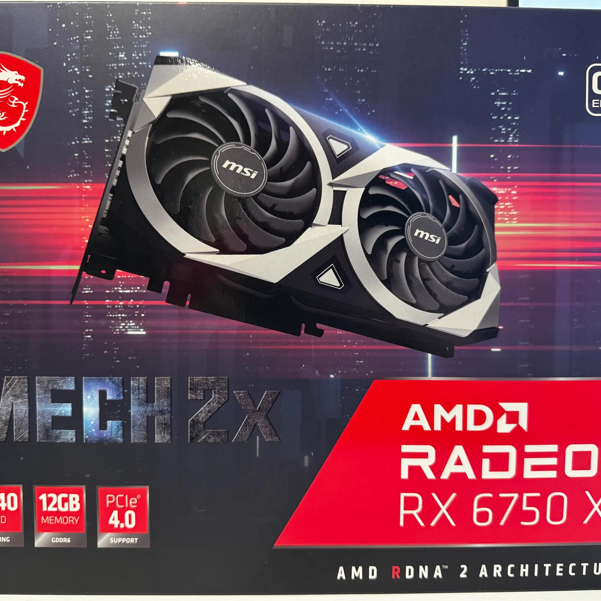 MSI Mech 2X/AMD Radeon RX 6750XT