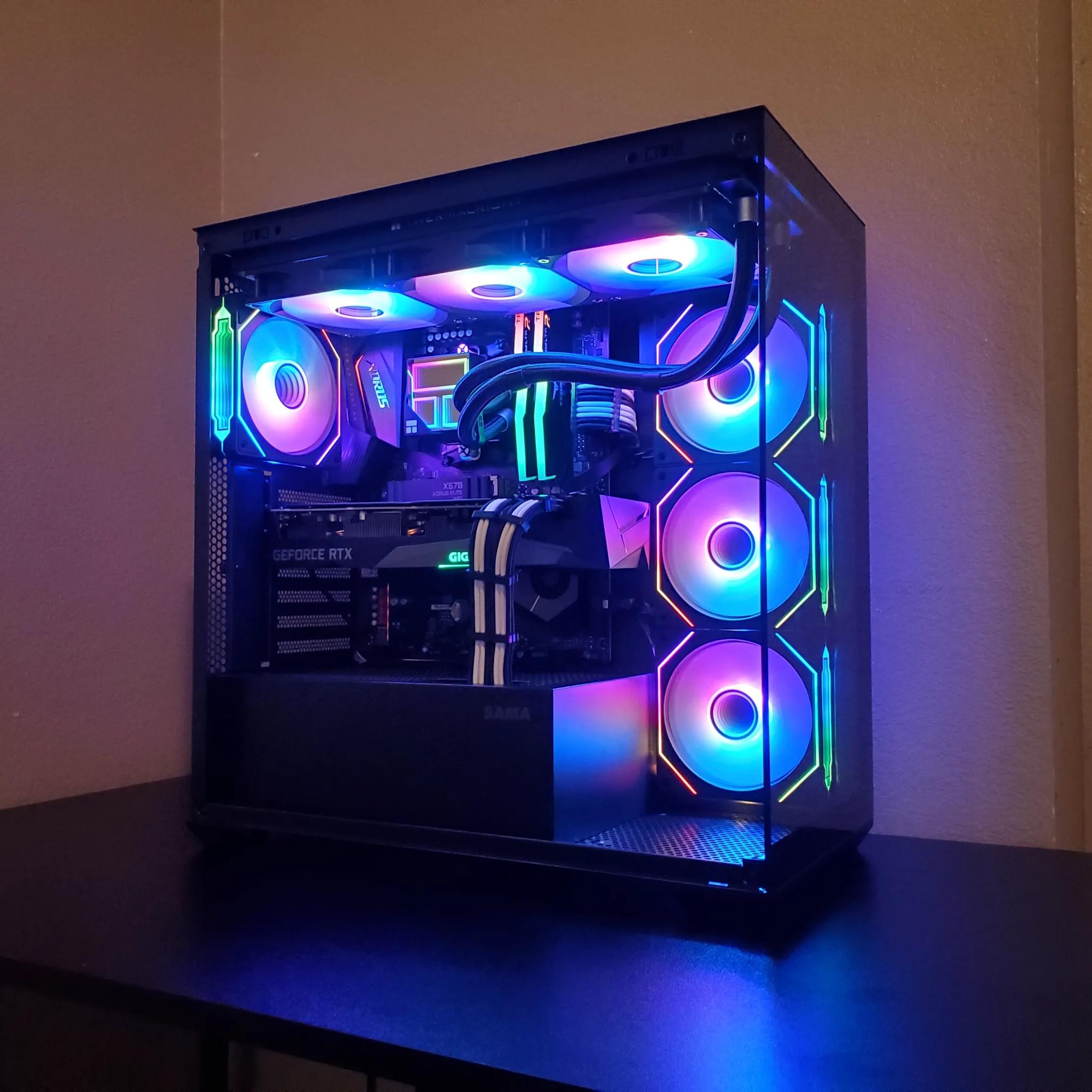 Gaming PC, Ryzen 7 5800X | Nvidia RTX 3070 | 32GB RAM | 2TB Storage | Wifi - Bluetooth