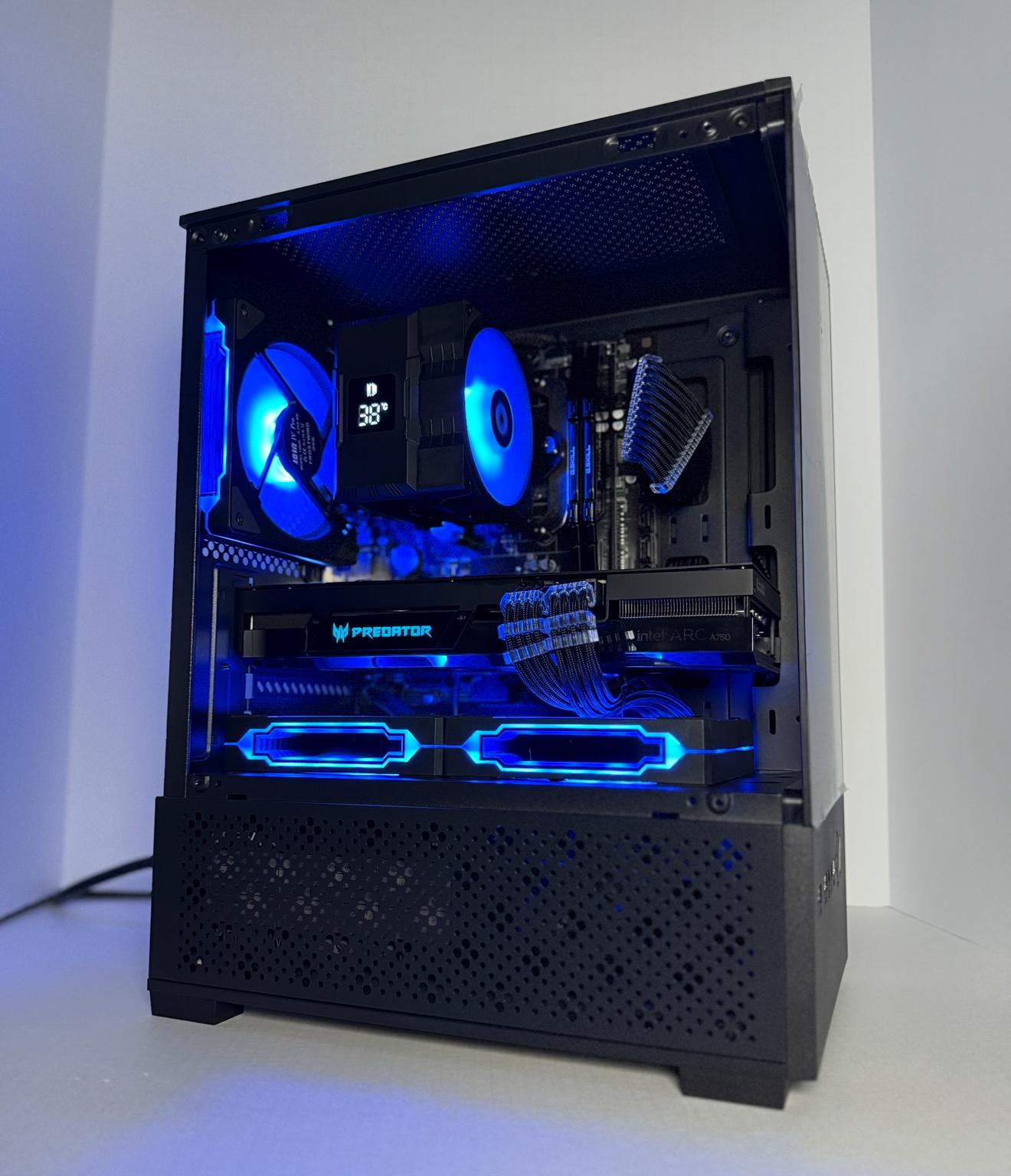▪️SHADOW CORE▪️ 1080p/1440p |  INTEL ARC A750 | RYZEN 5 3600 | 16GB DDR4 3200MHZ | 1TB M....