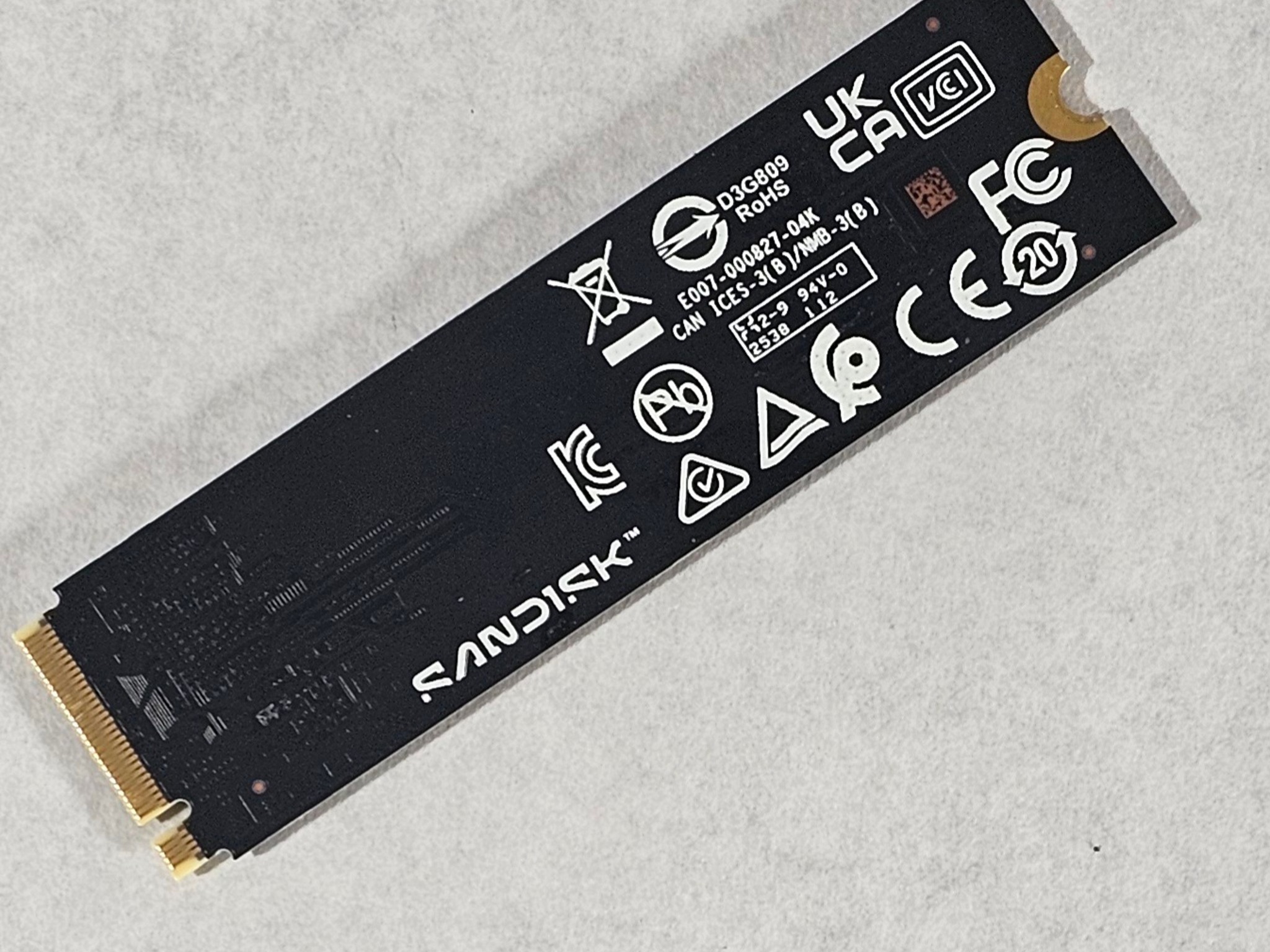 2TB NVMe M.2-316 SSD Gen 4 WD Blue SN5100