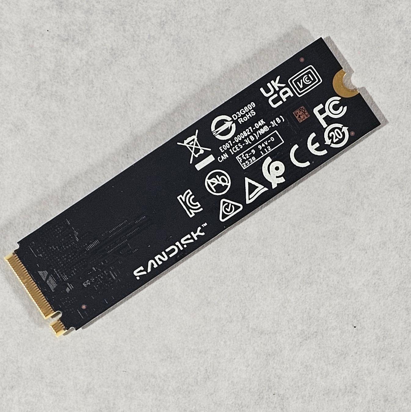 2TB NVMe M.2-316 SSD Gen 4 WD Blue SN5100