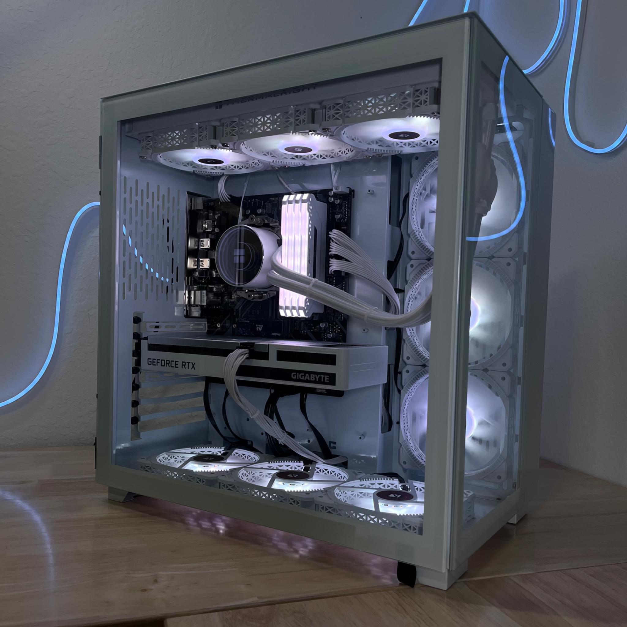 🌙 - Ryzen 5 5600G | RTX 3060 Vision - ⚪️ White ⚪️ - 🌙