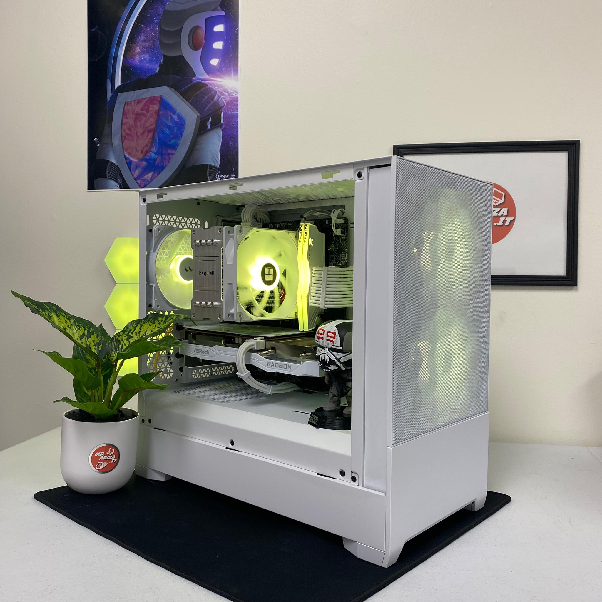 ❄️i5/16GB/1TB/RX6600 -❄️ Frost Guardian❄️ All New Parts❄️