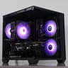 Powerful Black Gaming PC – RTX 2080, Intel i7 9700F, 16GB DDR4, 1TB NVMe SSD - RGB/WiFi/BlueTooth