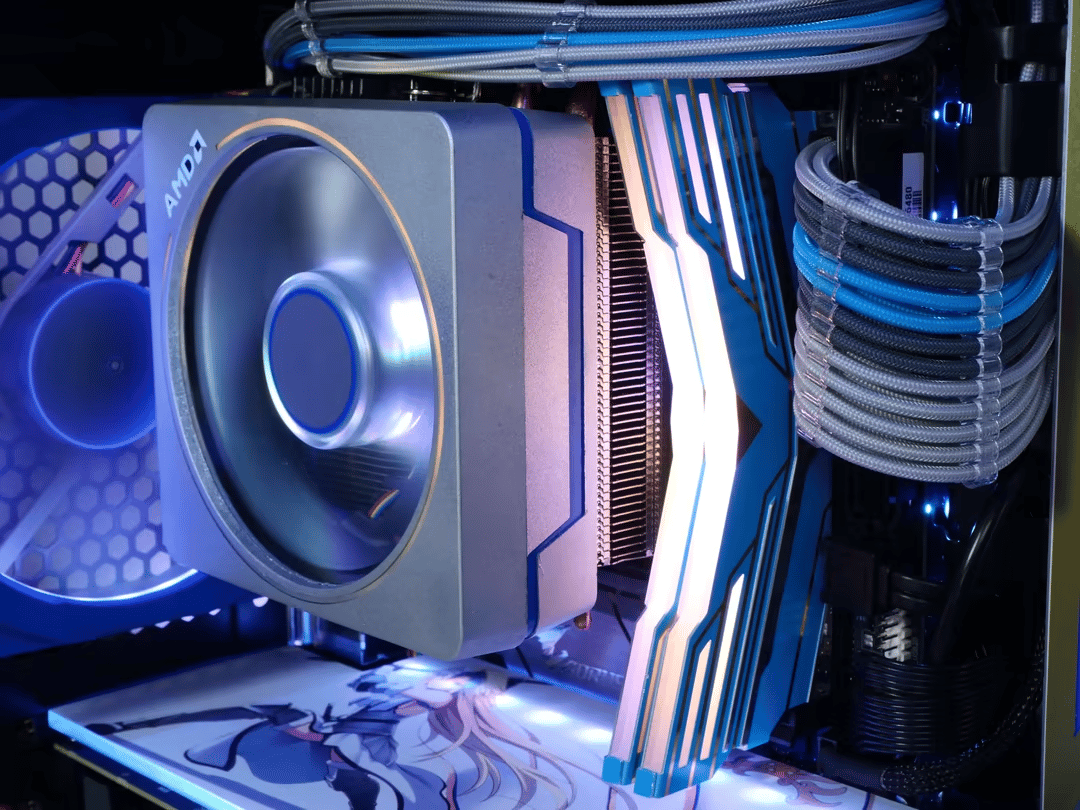 D'arc Lyte | Ryzen 5 5500, RTX 3050, 1tb nvme FGO theme ITX build