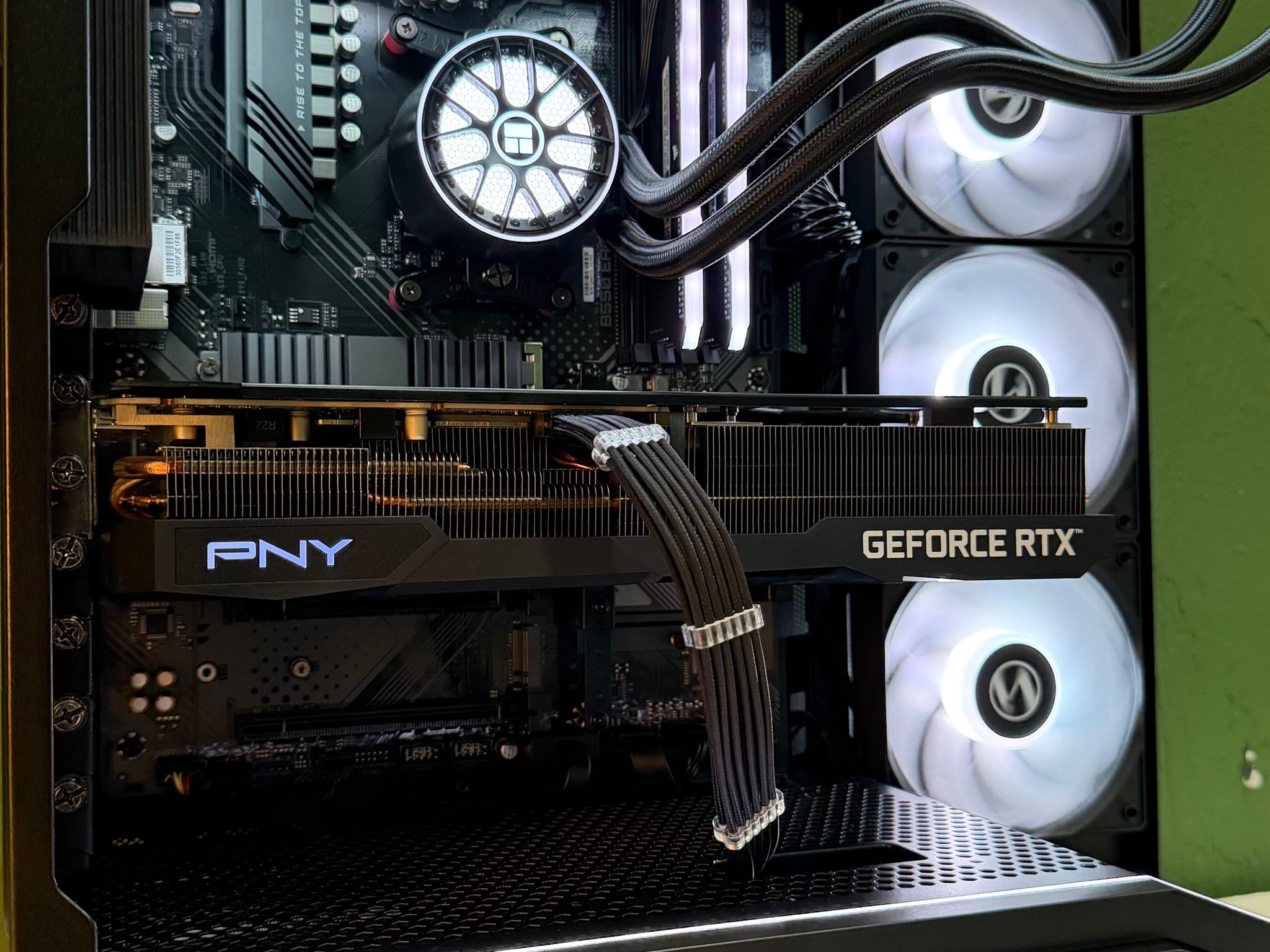 RTX 3070 Ti | Ryzen 7 5700X | 32GB RAM | 1TB NVMe SSD | 750W PSU | 360mm AIO
