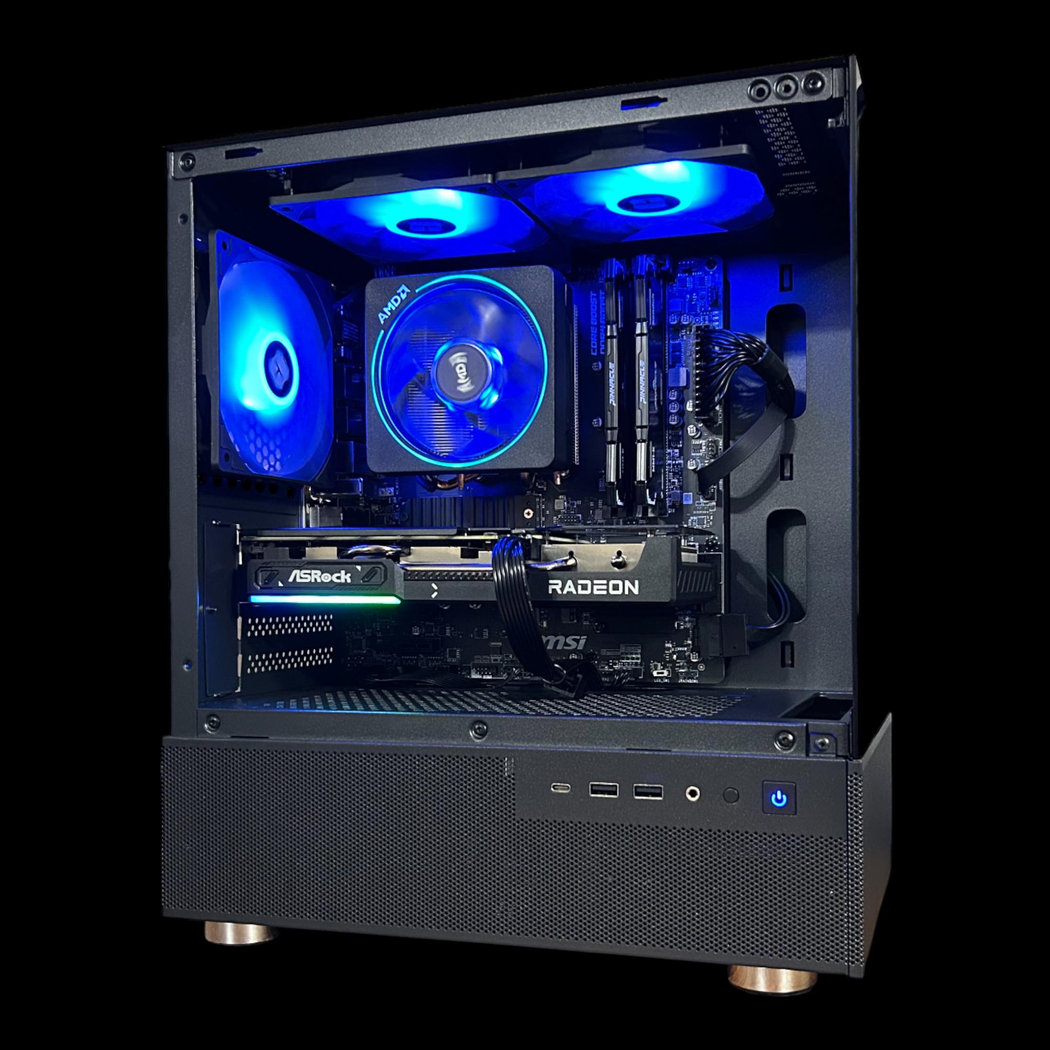 RX 9060XT 16GB | Ryzen 5 5600X | 16GB DDR4 | 1TB NVMe | The Officer RX