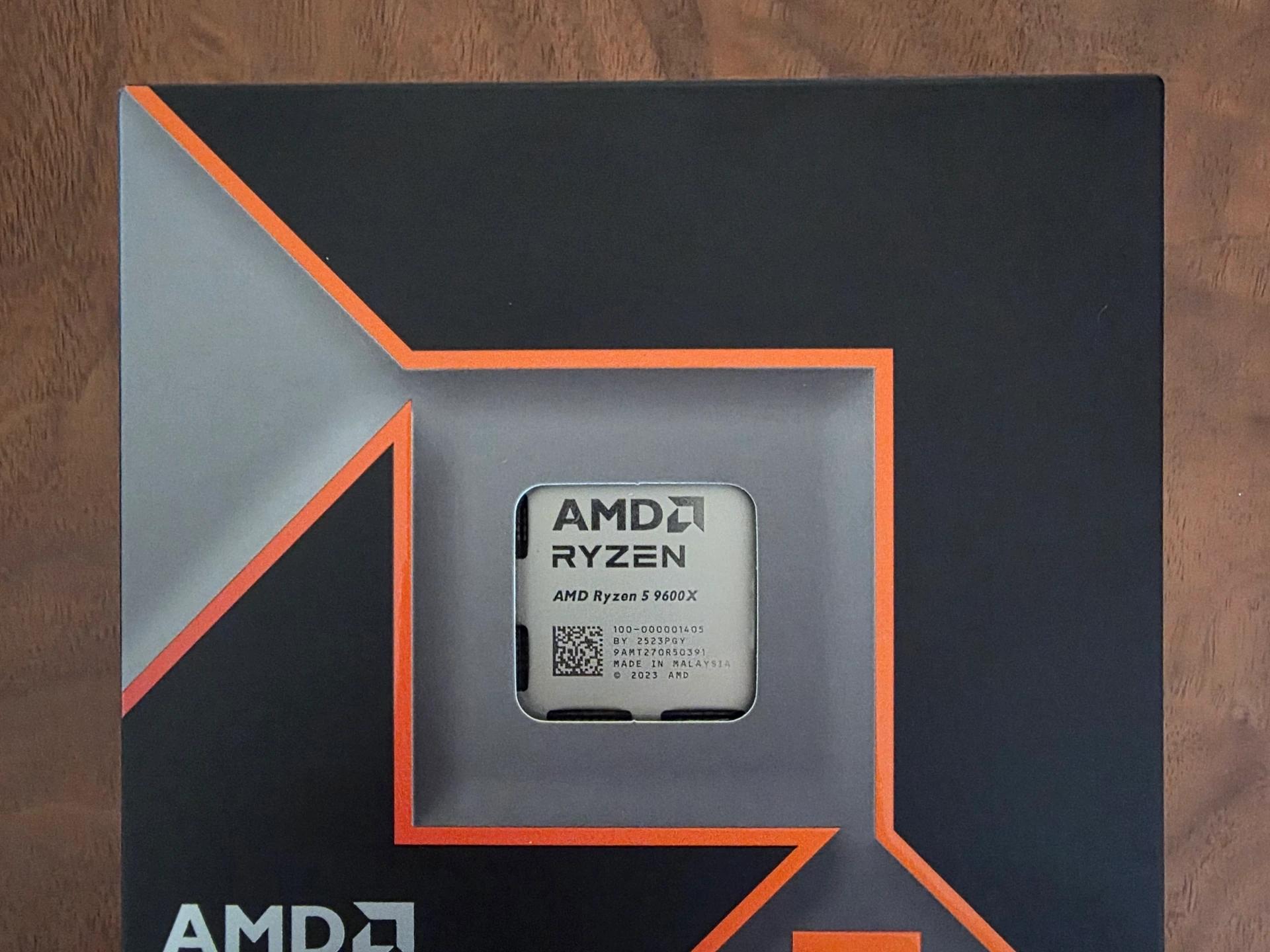 Used ASRock X670E PG Lightning motherboard with New AMD Ryzen 5 9600X