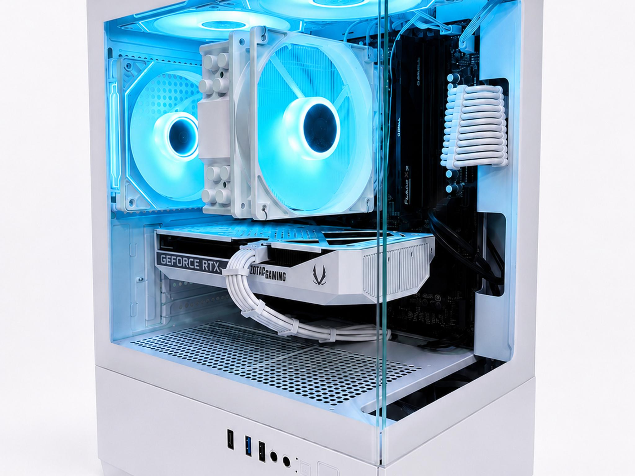 White 1440p Gaming PC | Ryzen 5 7500X3D | RTX 5060Ti | 16GB DDR5 | WiFi