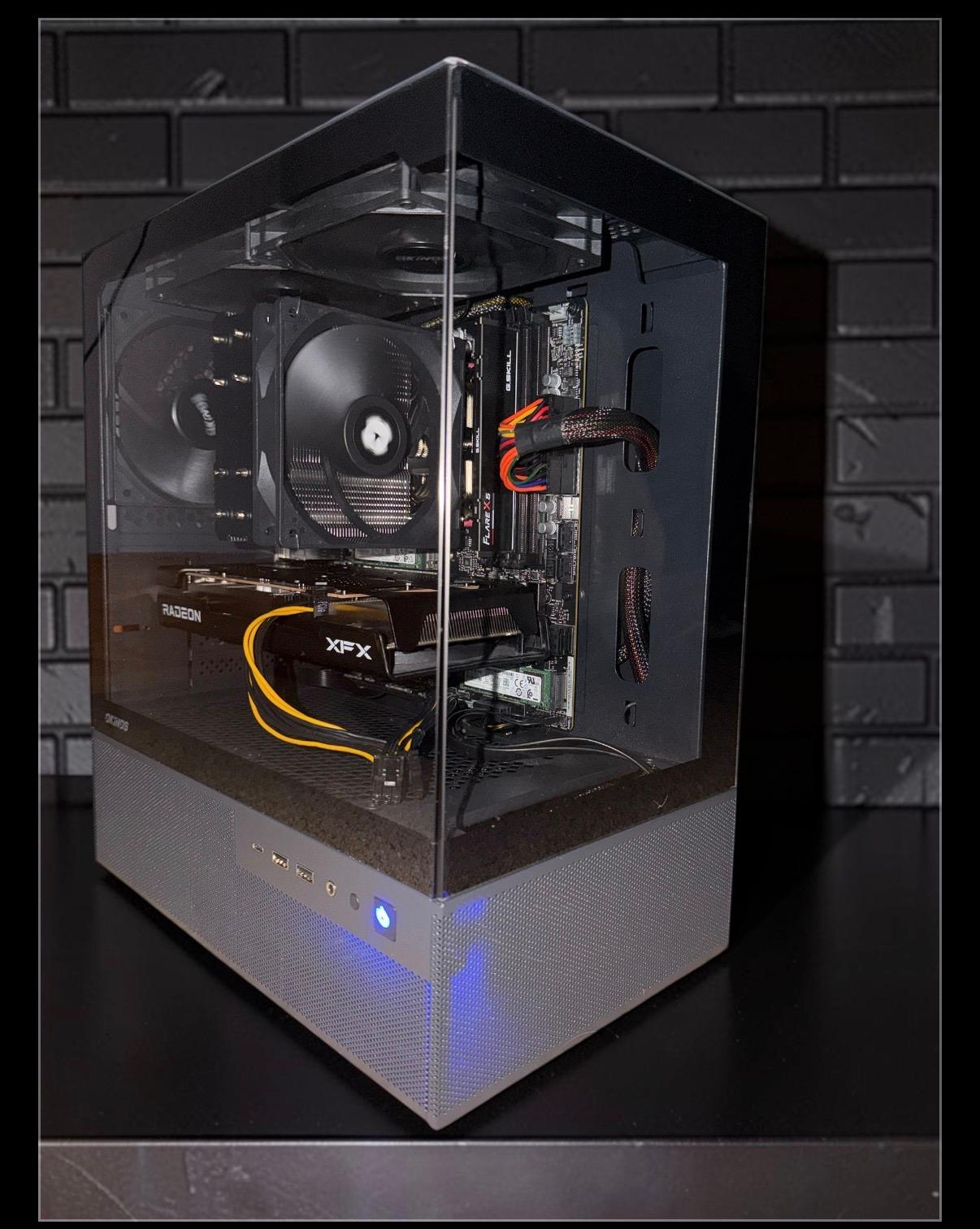 ONYX GAMING PC | R5 7500X3D | RX 6600 XT | 16GB DDR5 | 1TB NVME m.2