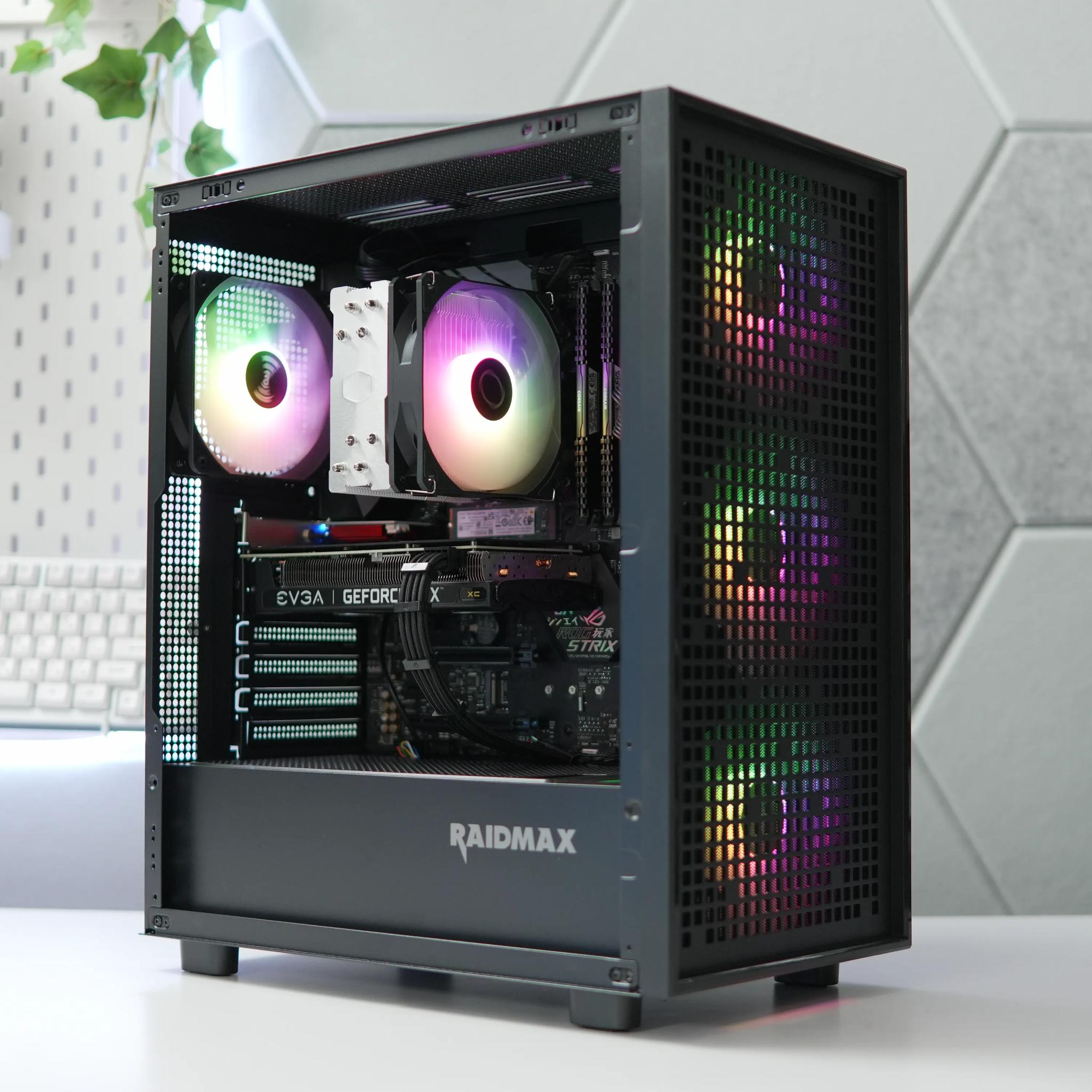RTX Gaming PC: RYZEN 5 | RTX 3060 | 16GB RAM | WIFI + BT |