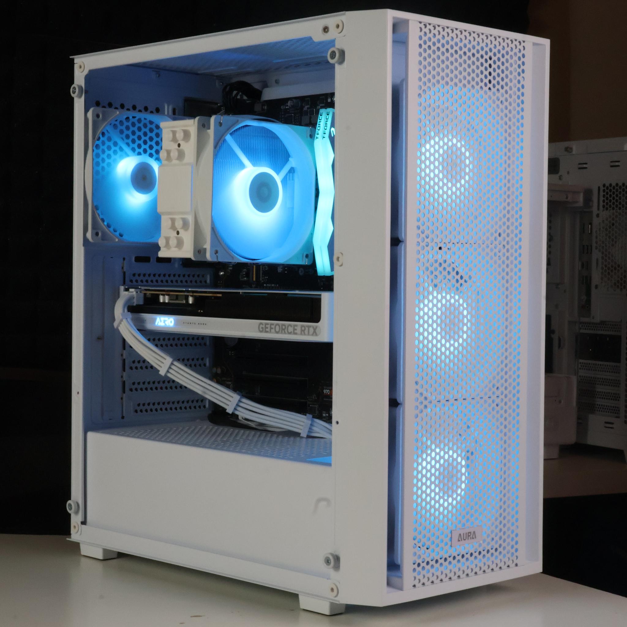 ⚪ Ryzen 7 8700F/RTX 5060 8GB Gaming/Streaming PC ⚪