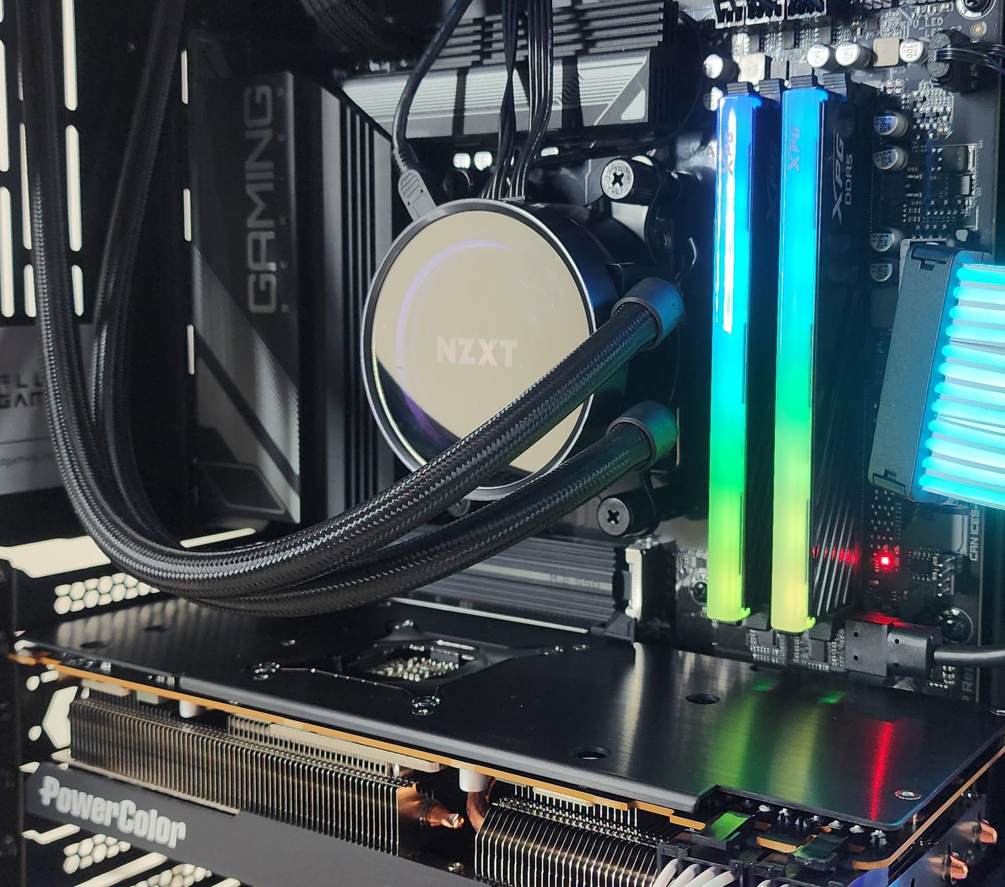 Gaming PC Ryzen 7 7800X3D 32GB RAM 1TB SSD RX 7800 XT 16GB Windows 11 Computer