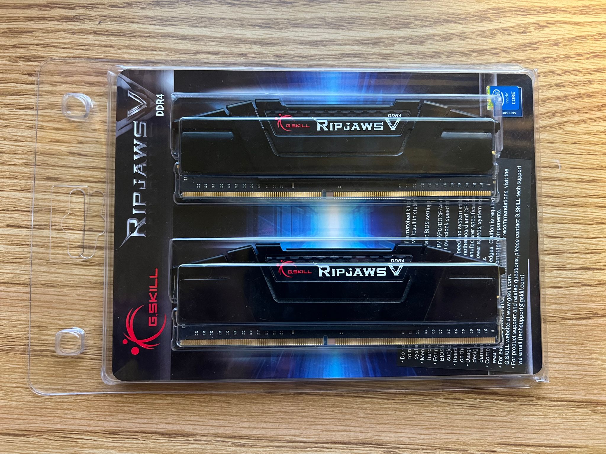 16GB (2x8GB) DDR4-3600MHz CL16 G.SKILL RAM Memory