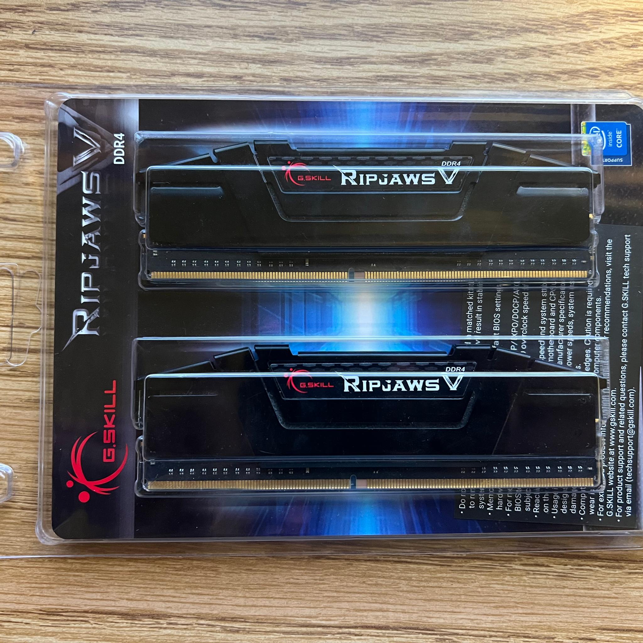 16GB (2x8GB) DDR4-3600MHz CL16 G.SKILL RAM Memory