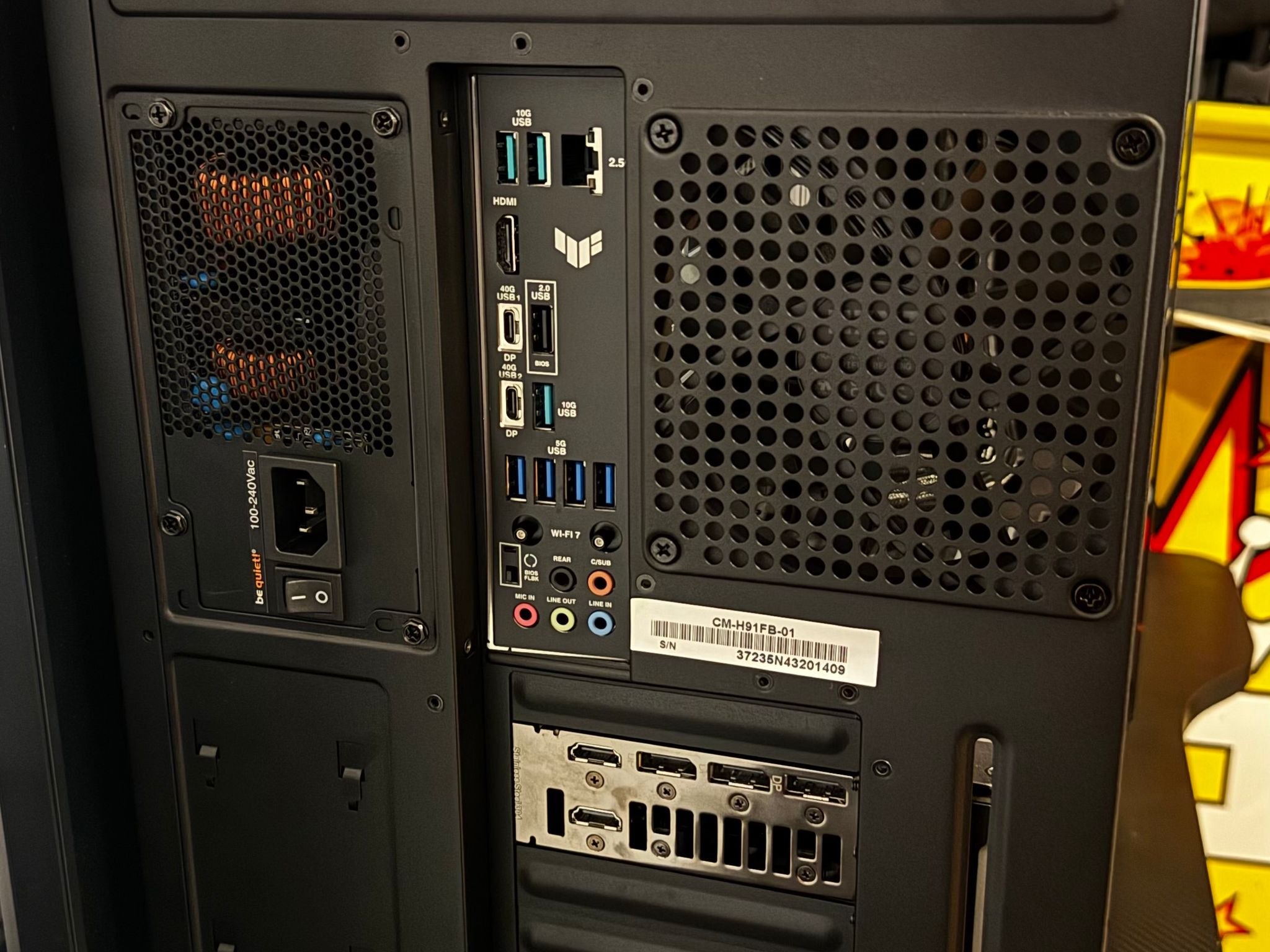 H9 FLOW/Ryzen 9800x3D/ASUS TUF GAMING 5070 OC/64GB DDR5/4tb NVME/(Free gaming monitor with purchase)