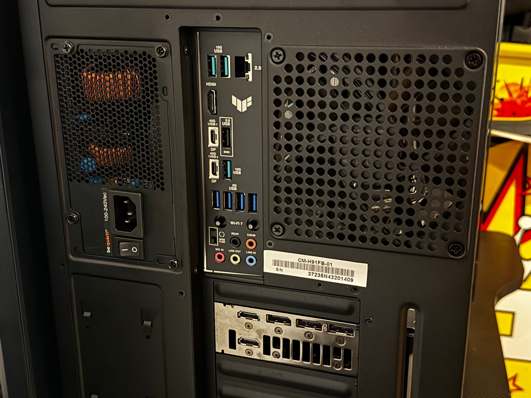H9 FLOW/Ryzen 9800x3D/ASUS TUF GAMING 5070 OC/64GB DDR5/4tb NVME/(Free gaming monitor with purchase)