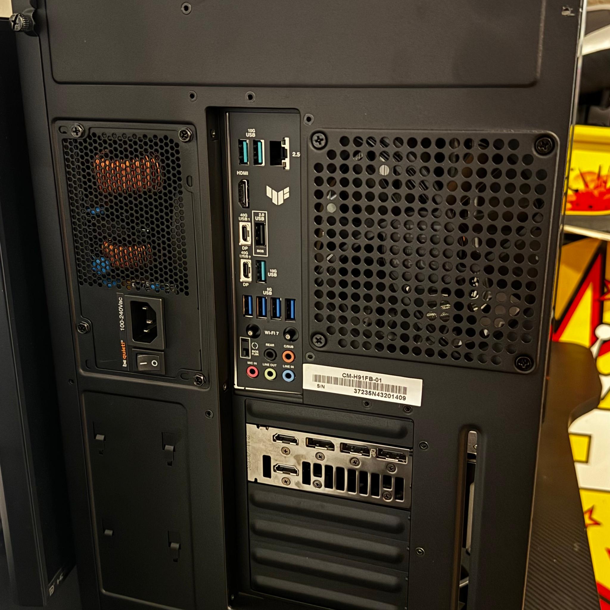 H9 FLOW/Ryzen 9800x3D/ASUS TUF GAMING 5070 OC/64GB DDR5/4tb NVME/(Free gaming monitor with purchase)