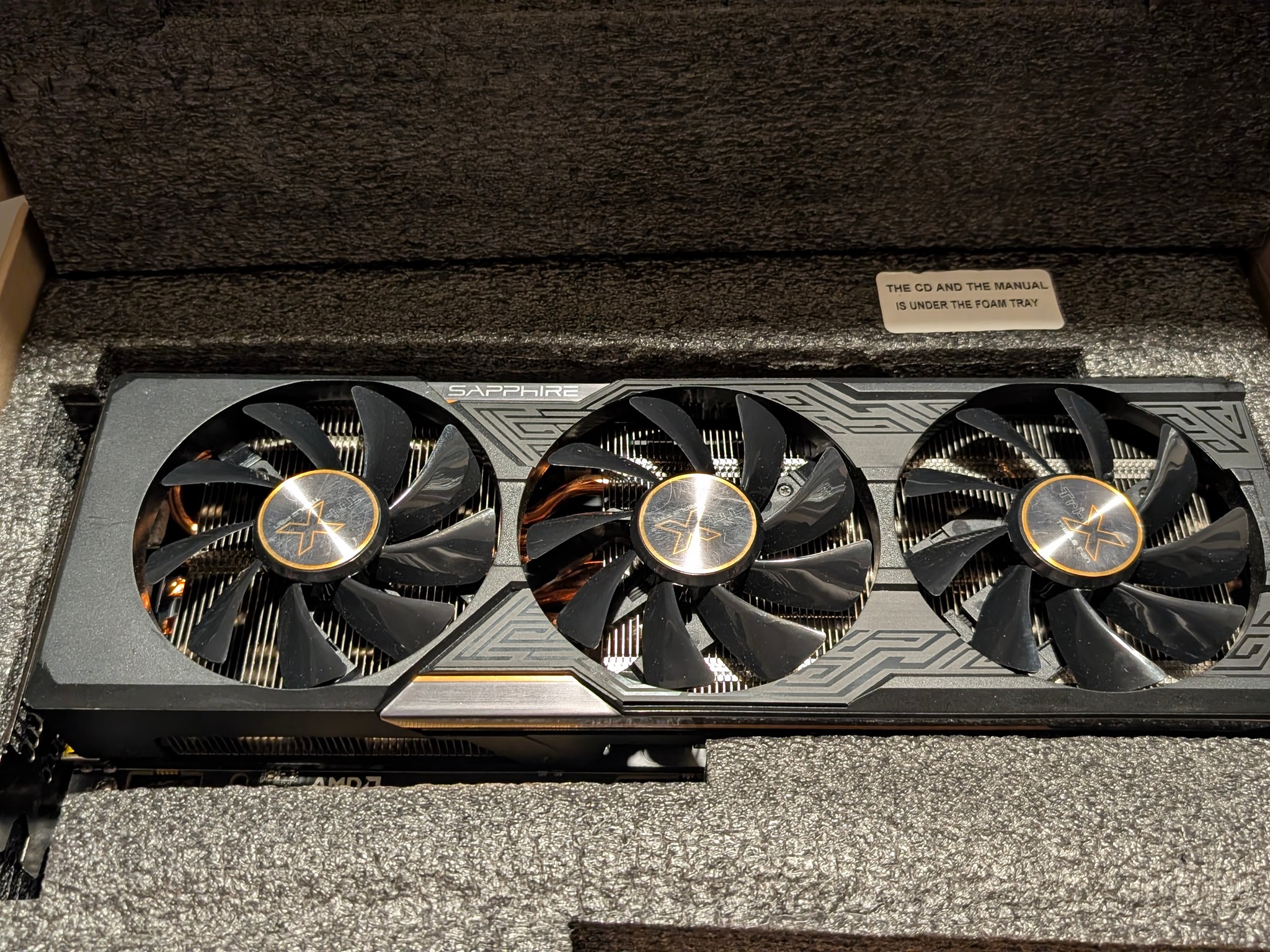 Sapphire Nitro Radeon R9 Fury | HBM Tri-X UEFI | 11247-00 | New Paste & Original Factory Box