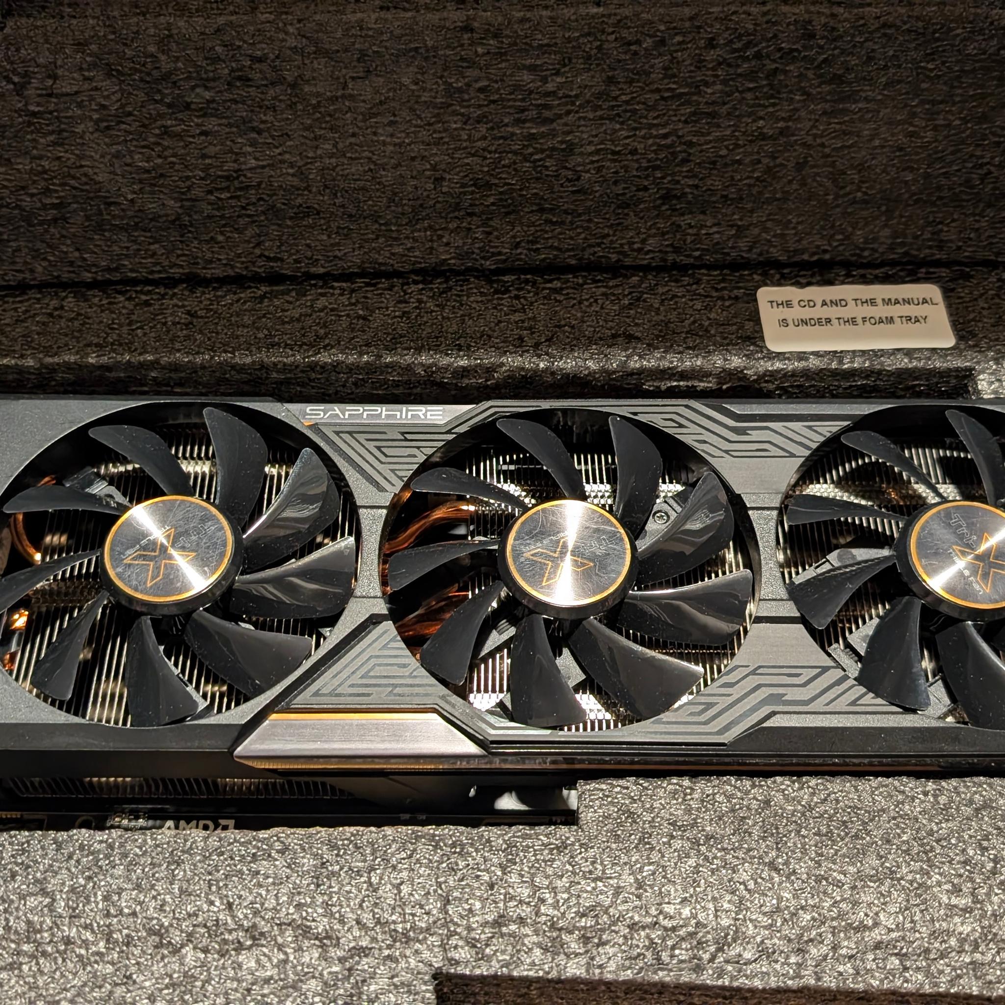 Sapphire Nitro Radeon R9 Fury | HBM Tri-X UEFI | 11247-00 | New Paste & Original Factory Box