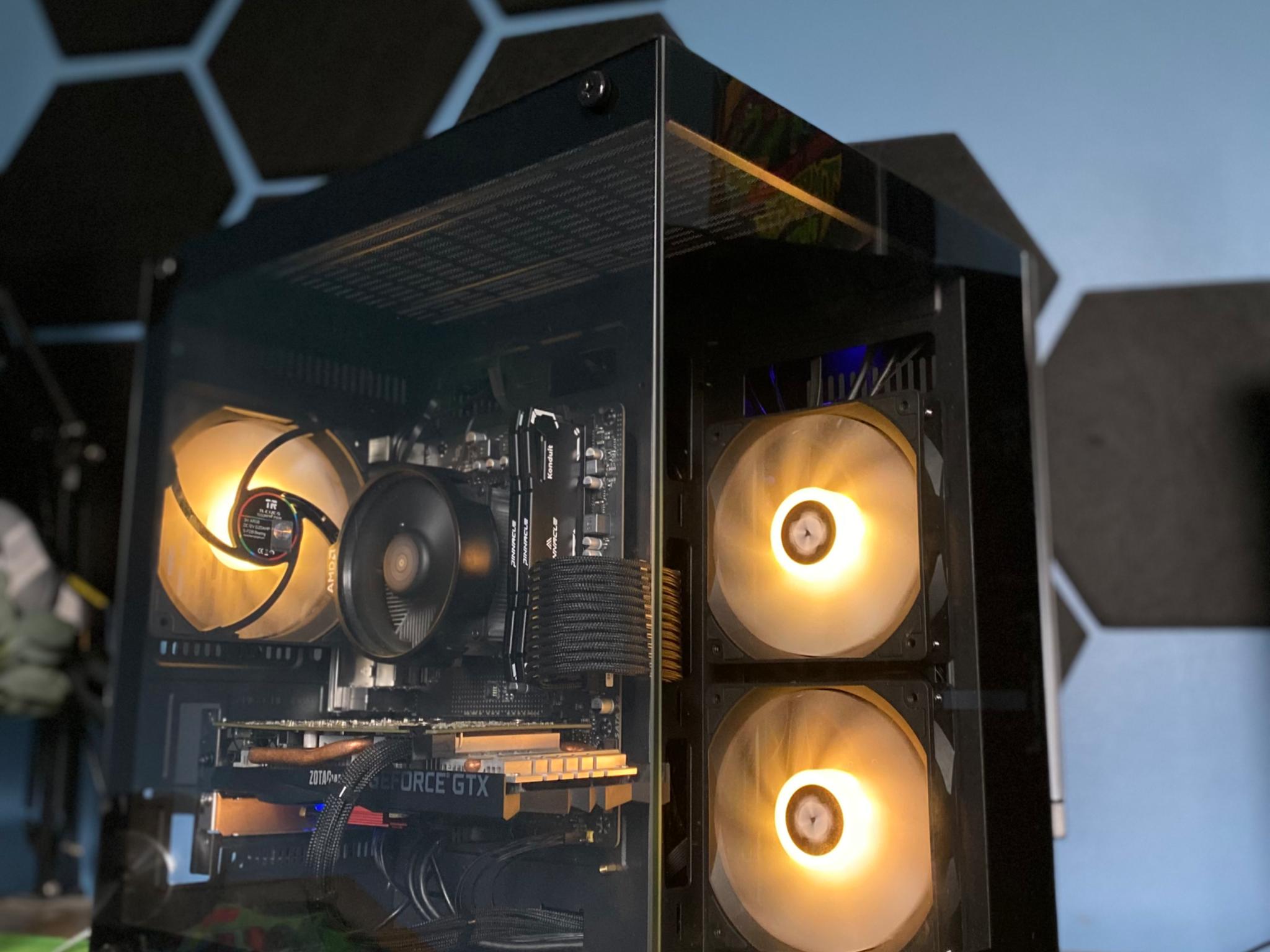 Custom Gaming PC | GeForce GTX 1660 | Ryzen 5 2600 | 16GB RAM | Windows 11 + WIFI & BT |