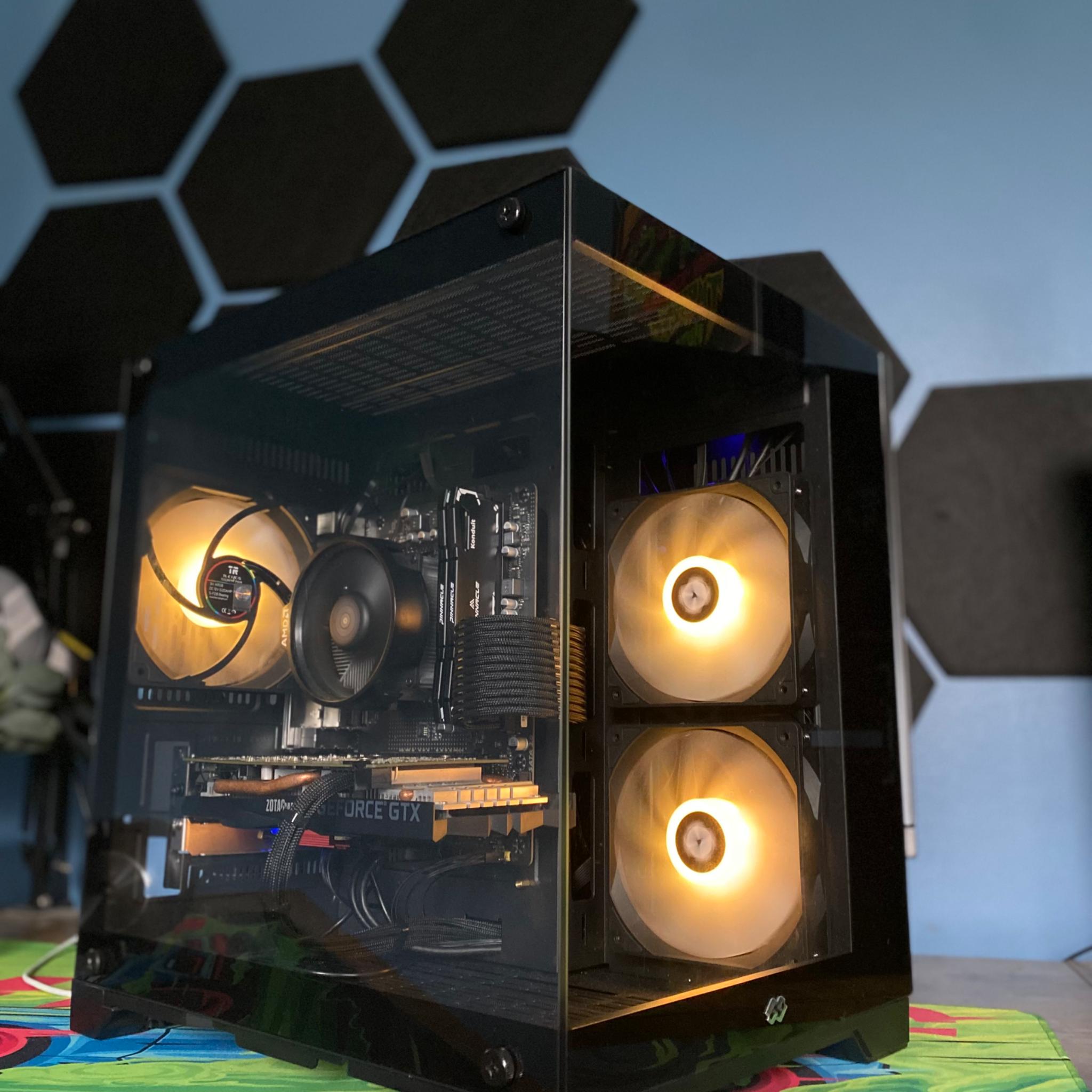 Custom Gaming PC | GeForce GTX 1660 | Ryzen 5 2600 | 16GB RAM | Windows 11 + WIFI & BT |