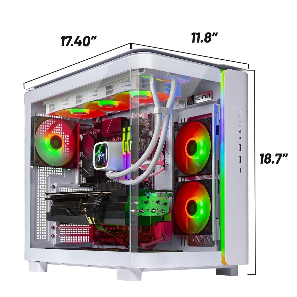 CLEARANCE SALE! SKYTECH KING95 Gaming PC | 5070Ti | 32GB RGB RAM | 2TB SSD | R9 9900X3D | Win 11